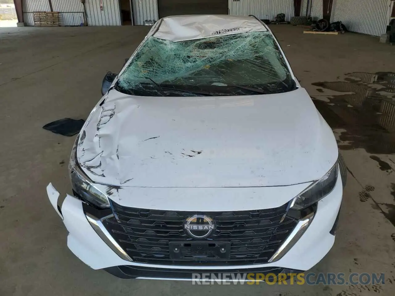 5 Photograph of a damaged car 3N1AB8CV6SY291653 NISSAN SENTRA 2025