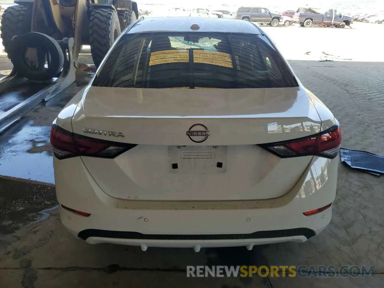 6 Photograph of a damaged car 3N1AB8CV6SY291653 NISSAN SENTRA 2025