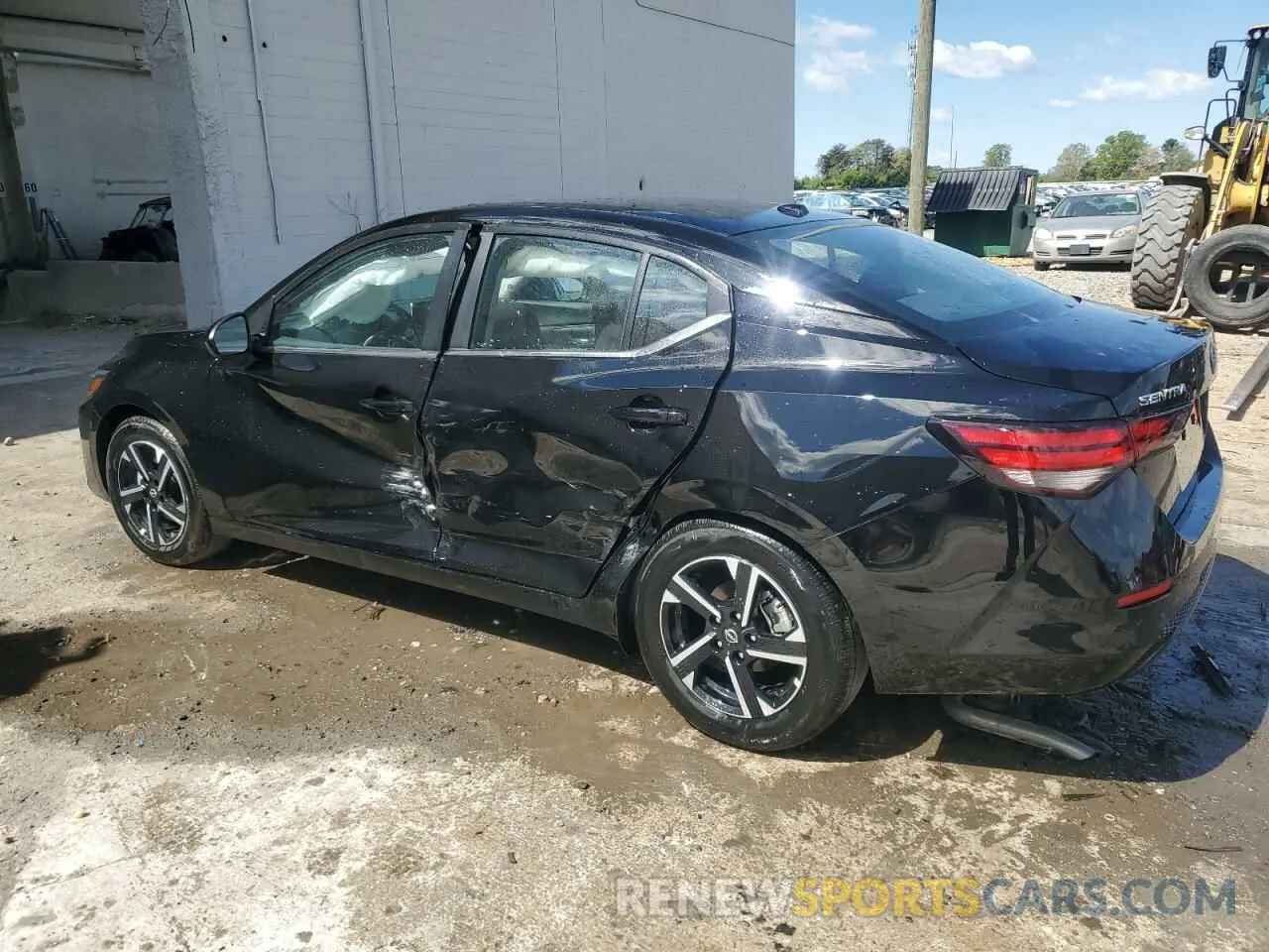 2 Photograph of a damaged car 3N1AB8CV6SY301534 NISSAN SENTRA 2025