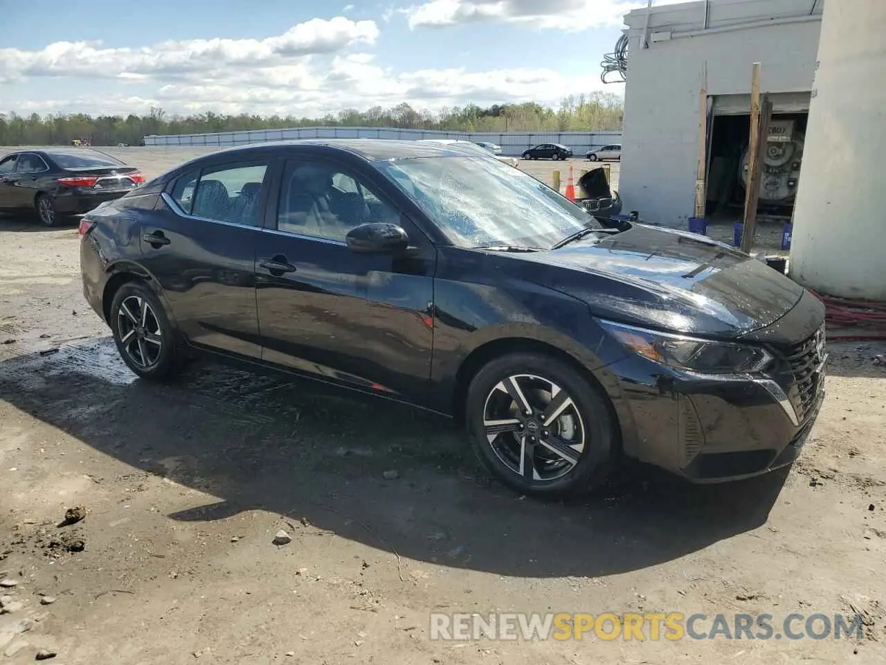 4 Photograph of a damaged car 3N1AB8CV6SY301534 NISSAN SENTRA 2025