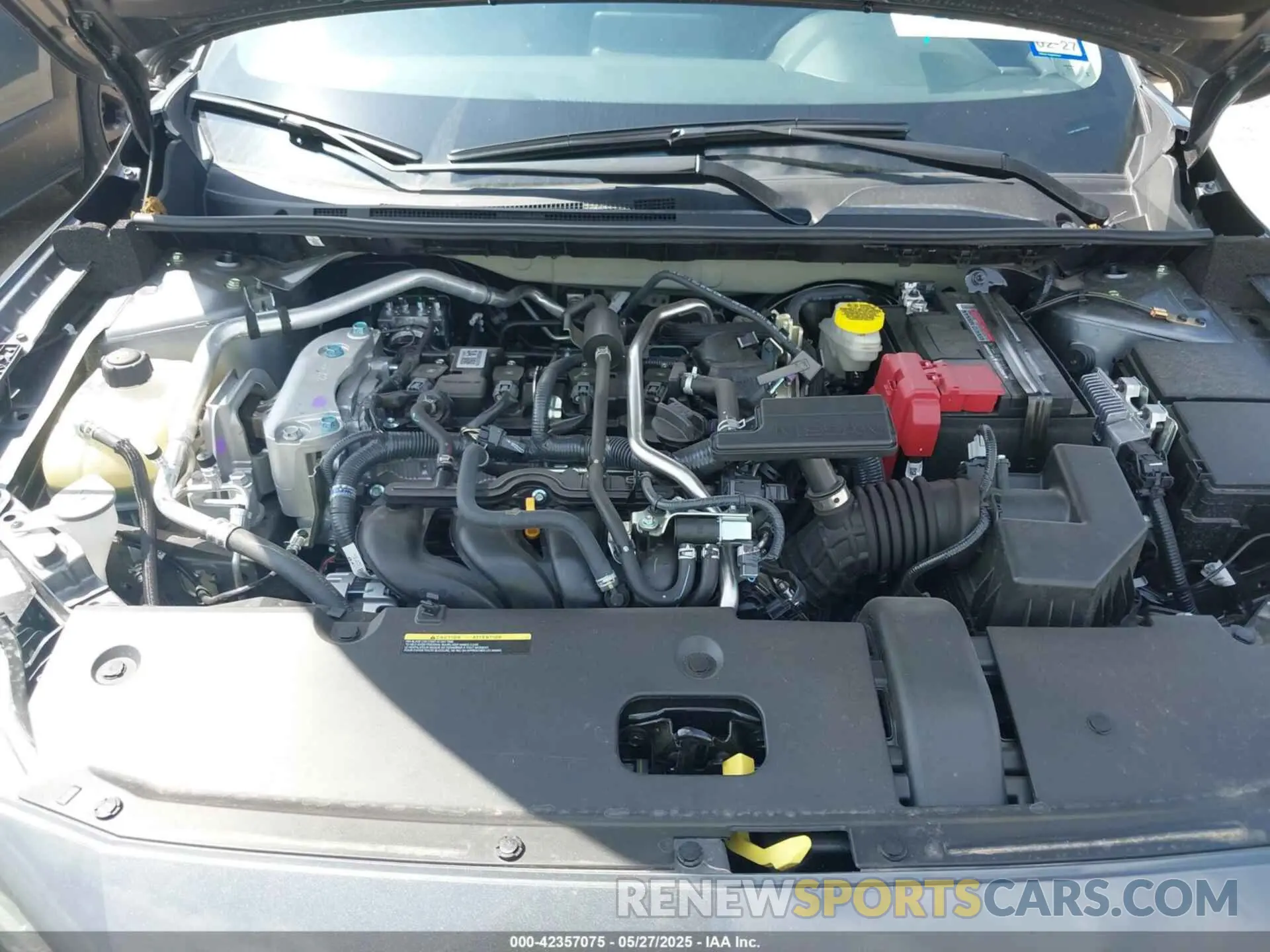 10 Photograph of a damaged car 3N1AB8CV6SY303798 NISSAN SENTRA 2025