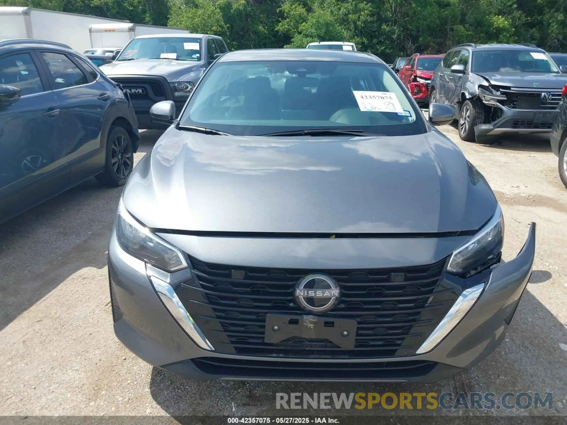 11 Photograph of a damaged car 3N1AB8CV6SY303798 NISSAN SENTRA 2025