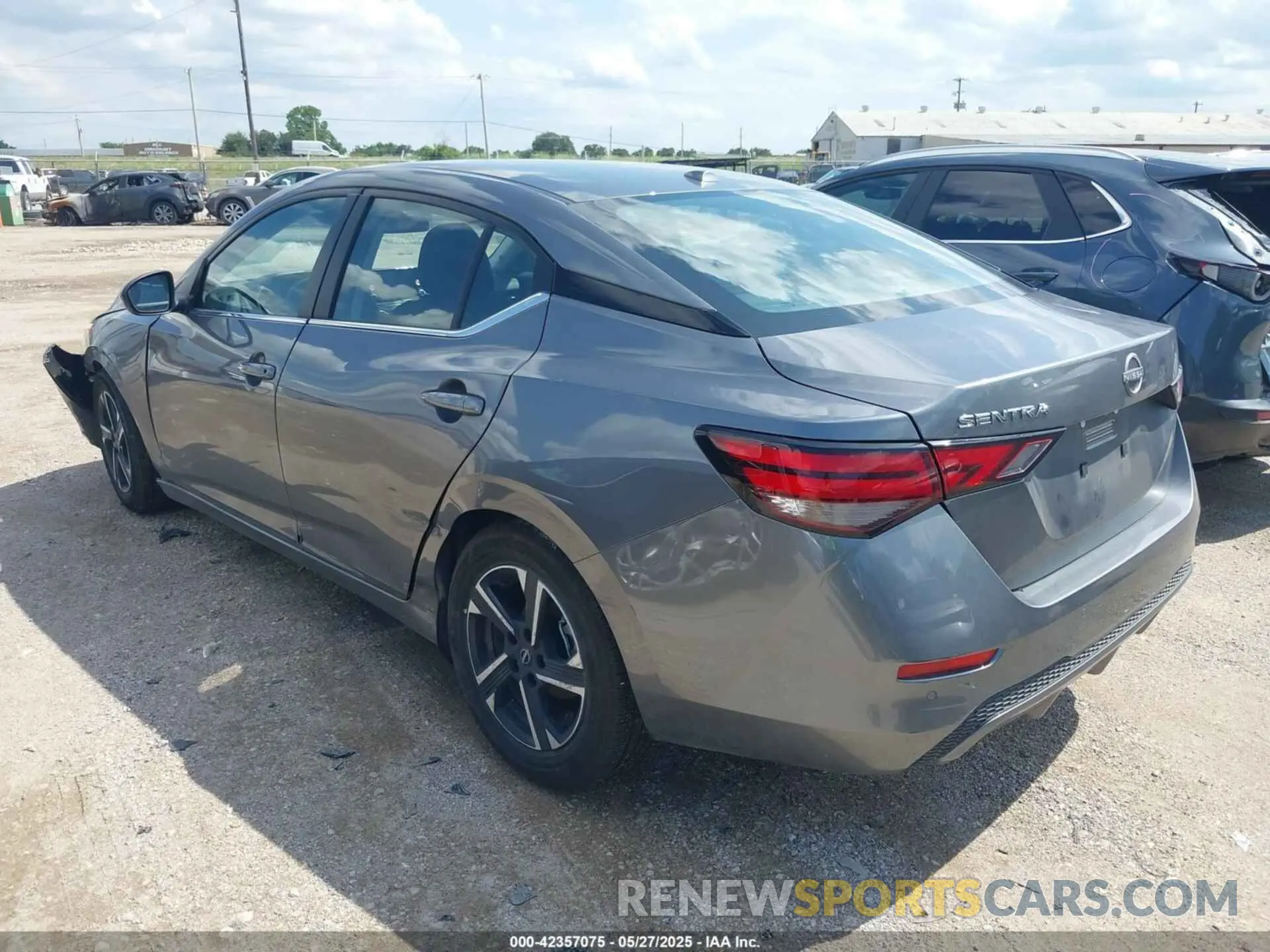 3 Photograph of a damaged car 3N1AB8CV6SY303798 NISSAN SENTRA 2025