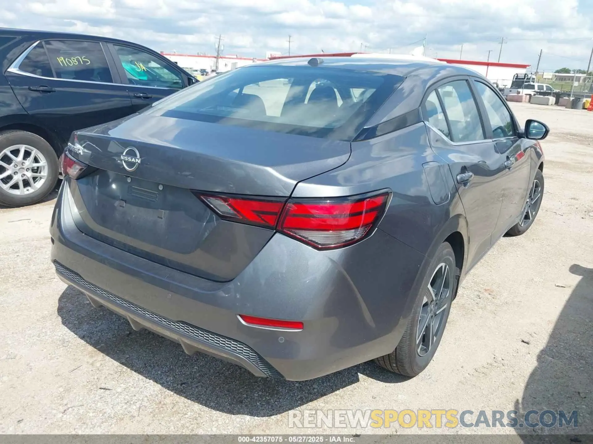 4 Photograph of a damaged car 3N1AB8CV6SY303798 NISSAN SENTRA 2025
