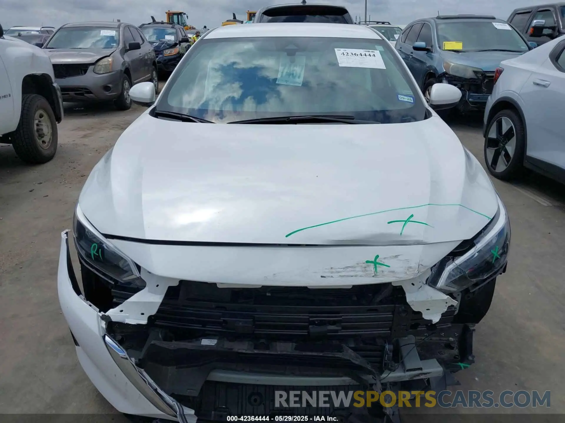 11 Photograph of a damaged car 3N1AB8CV7SY208781 NISSAN SENTRA 2025