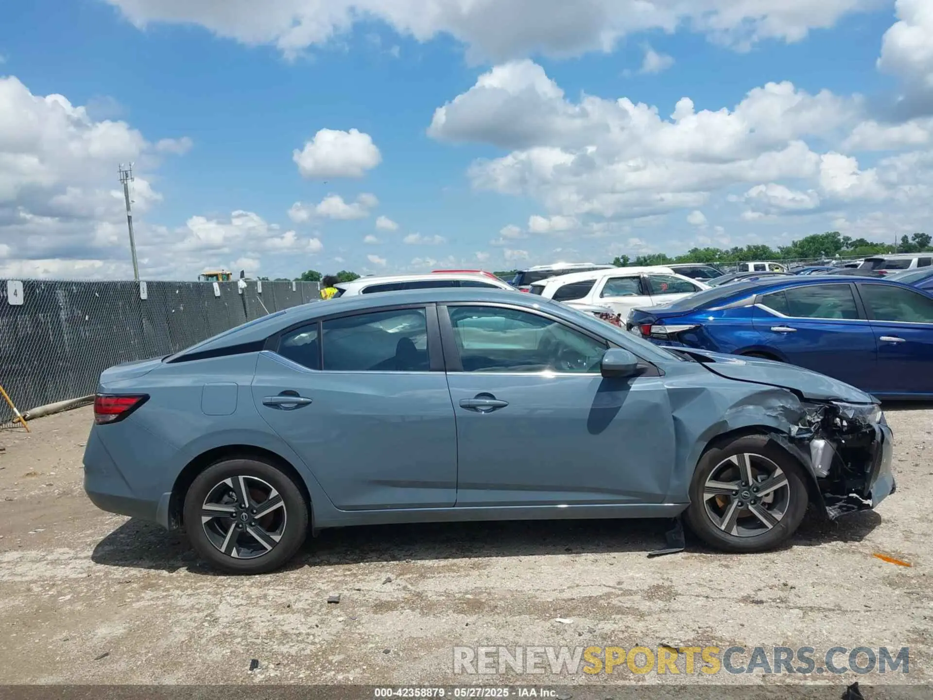 13 Photograph of a damaged car 3N1AB8CV7SY215343 NISSAN SENTRA 2025