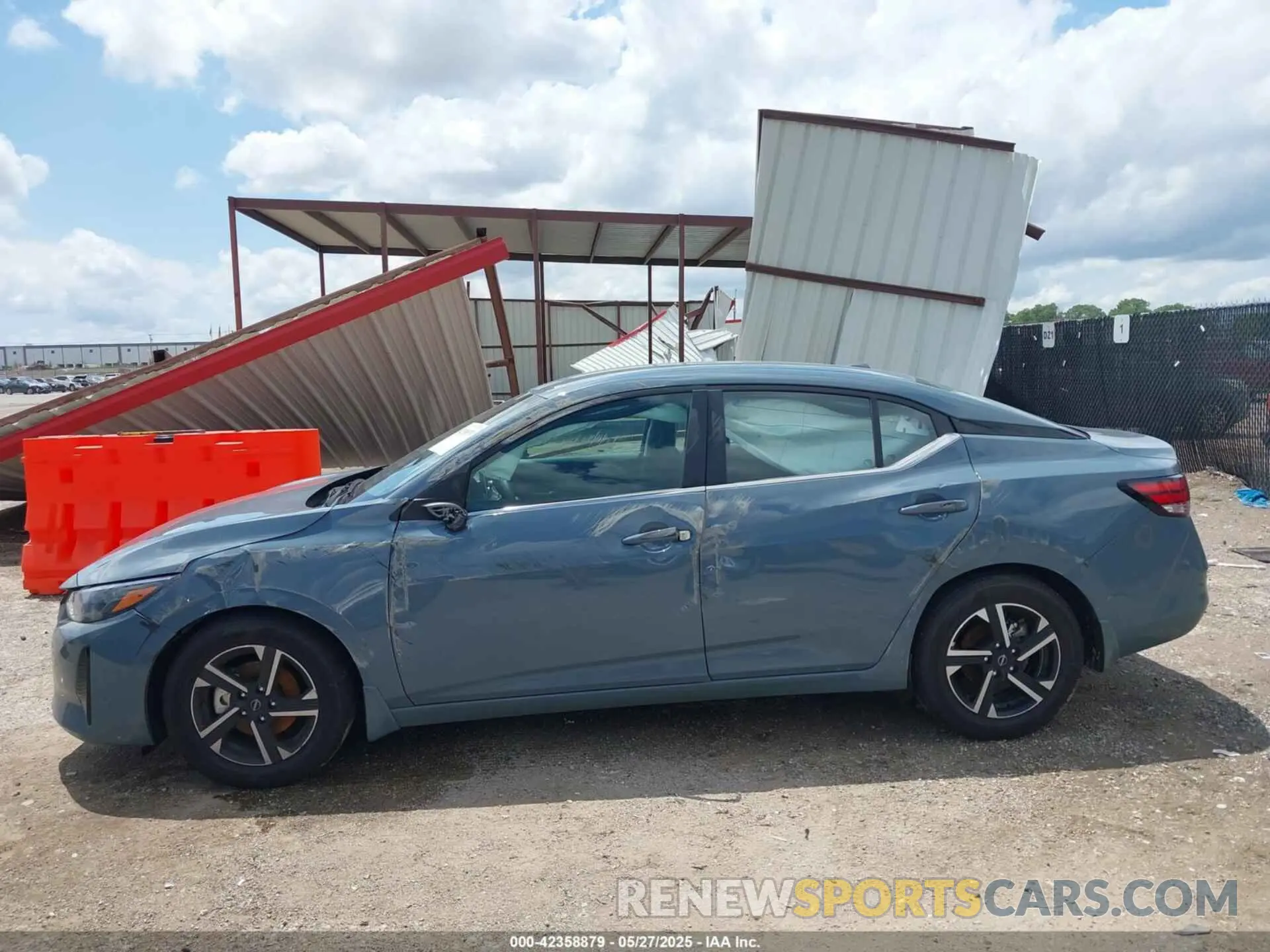 14 Photograph of a damaged car 3N1AB8CV7SY215343 NISSAN SENTRA 2025