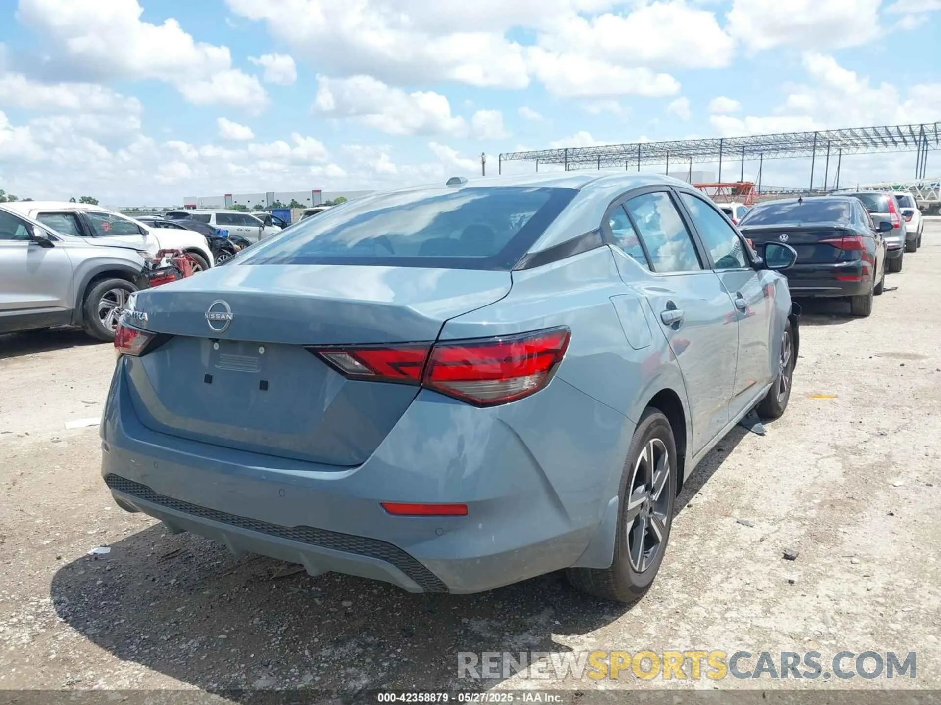 4 Photograph of a damaged car 3N1AB8CV7SY215343 NISSAN SENTRA 2025