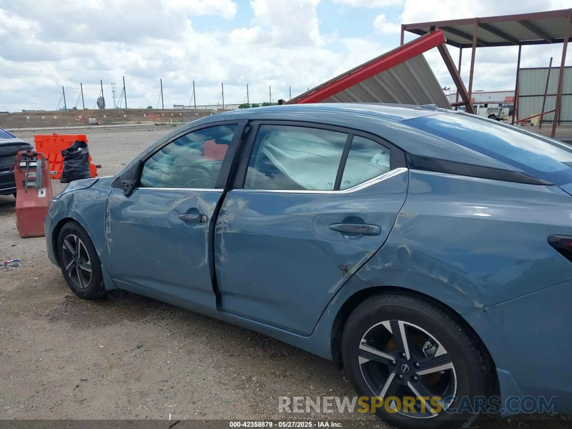 6 Photograph of a damaged car 3N1AB8CV7SY215343 NISSAN SENTRA 2025