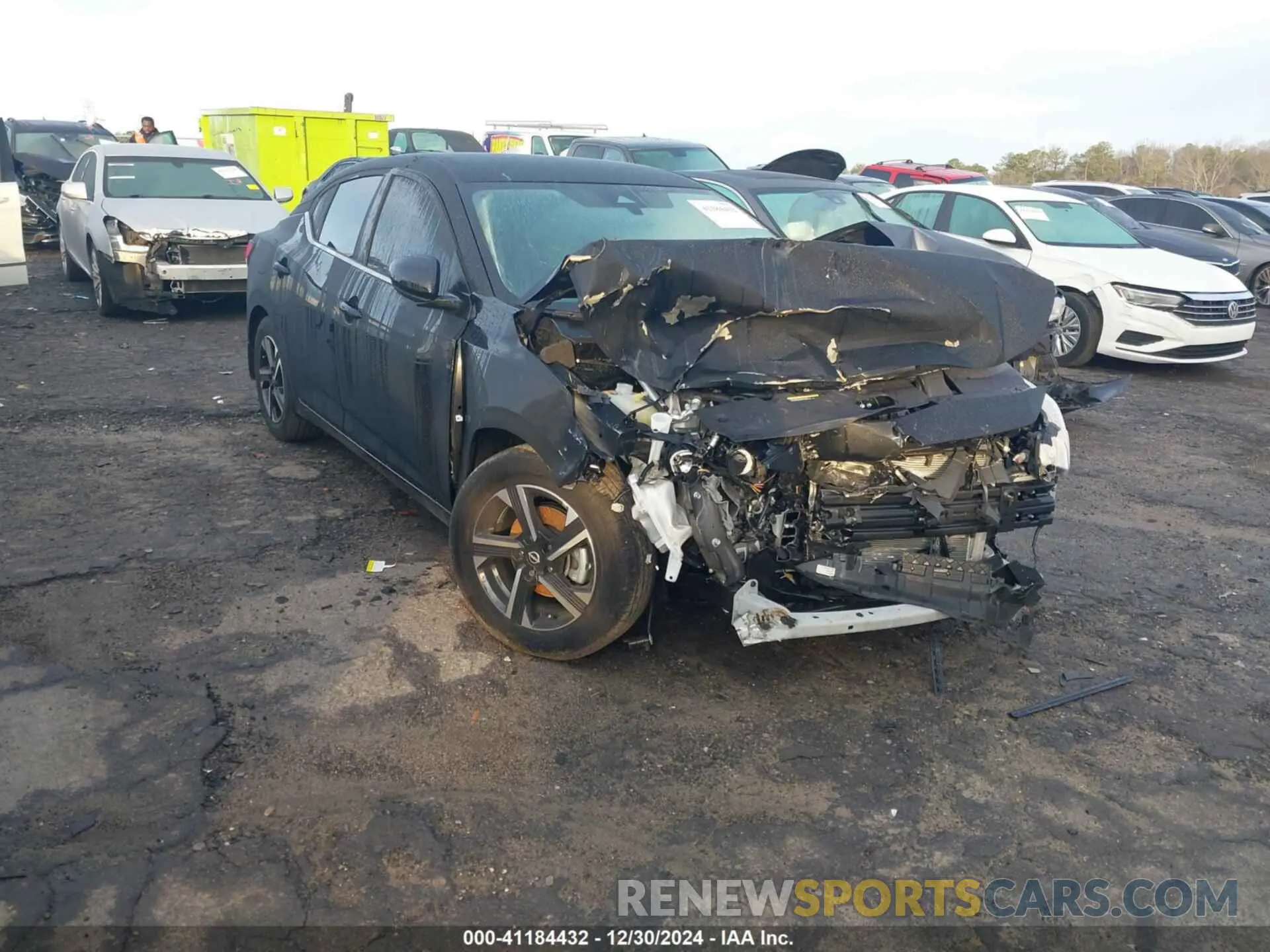 1 Photograph of a damaged car 3N1AB8CV7SY229291 NISSAN SENTRA 2025