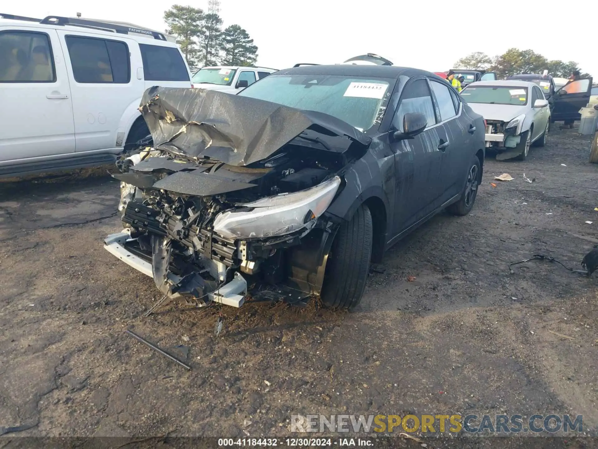 2 Photograph of a damaged car 3N1AB8CV7SY229291 NISSAN SENTRA 2025