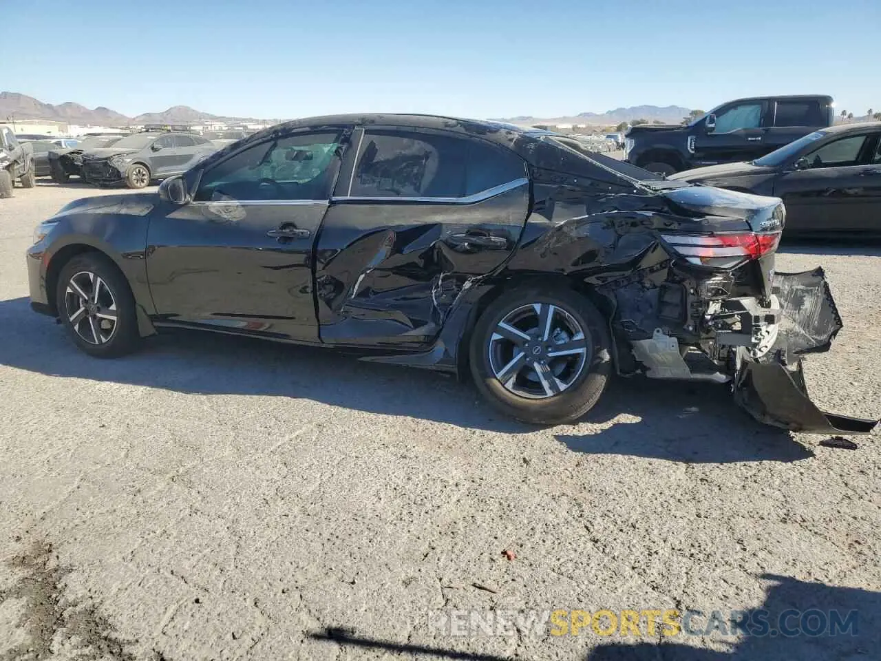 2 Photograph of a damaged car 3N1AB8CV7SY231235 NISSAN SENTRA 2025