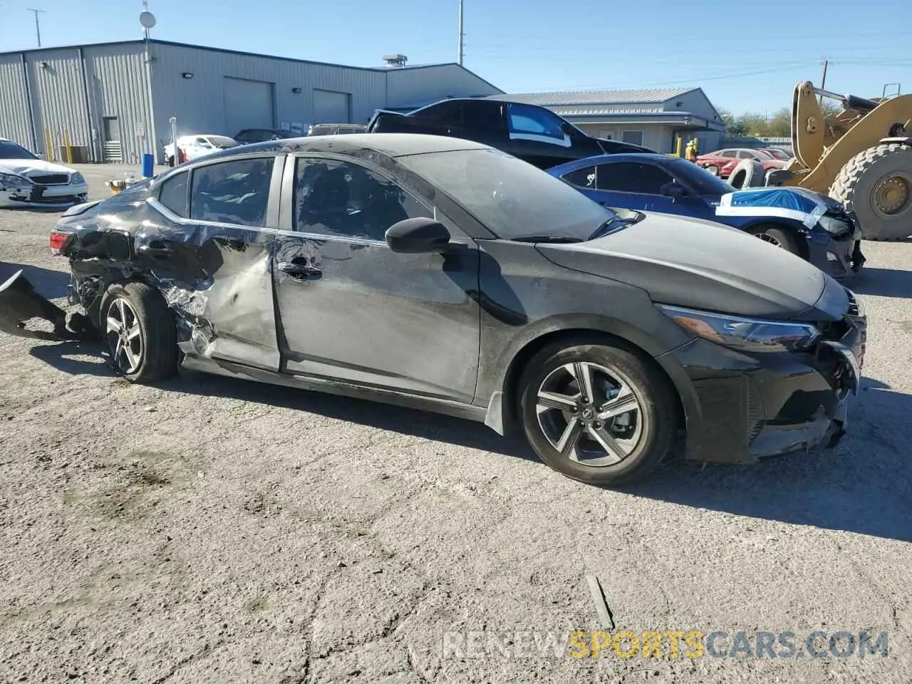 4 Photograph of a damaged car 3N1AB8CV7SY231235 NISSAN SENTRA 2025