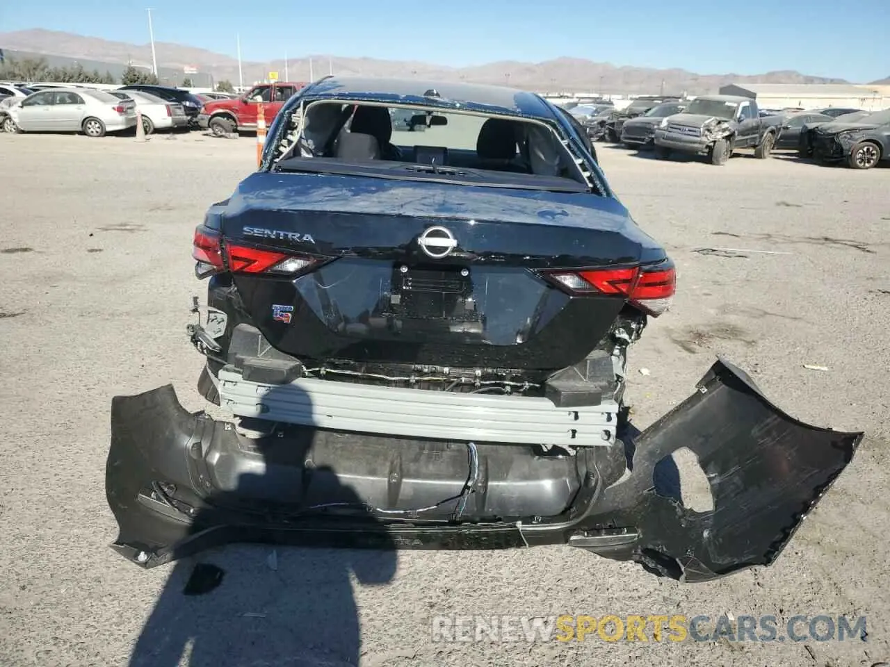 6 Photograph of a damaged car 3N1AB8CV7SY231235 NISSAN SENTRA 2025