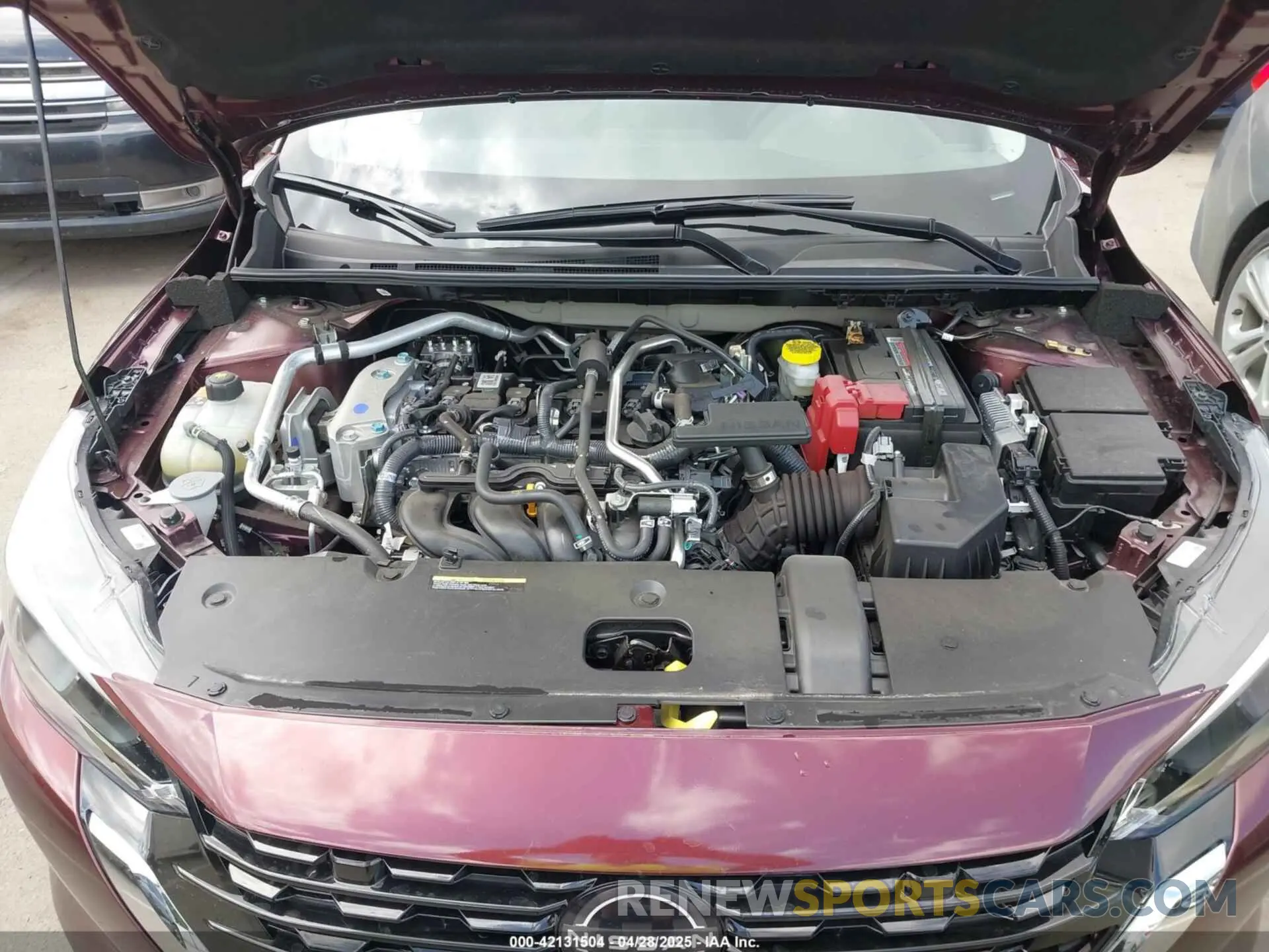 10 Photograph of a damaged car 3N1AB8CV7SY237813 NISSAN SENTRA 2025