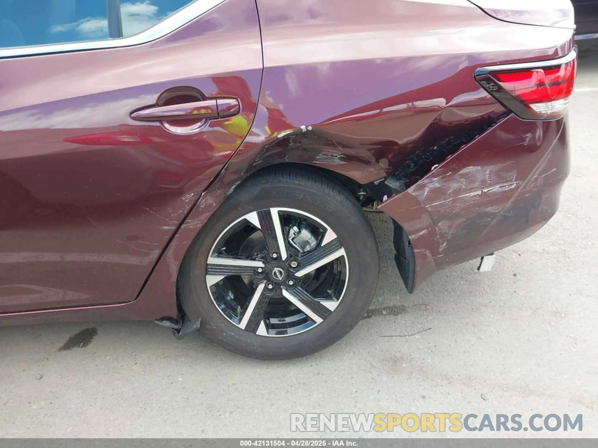 17 Photograph of a damaged car 3N1AB8CV7SY237813 NISSAN SENTRA 2025
