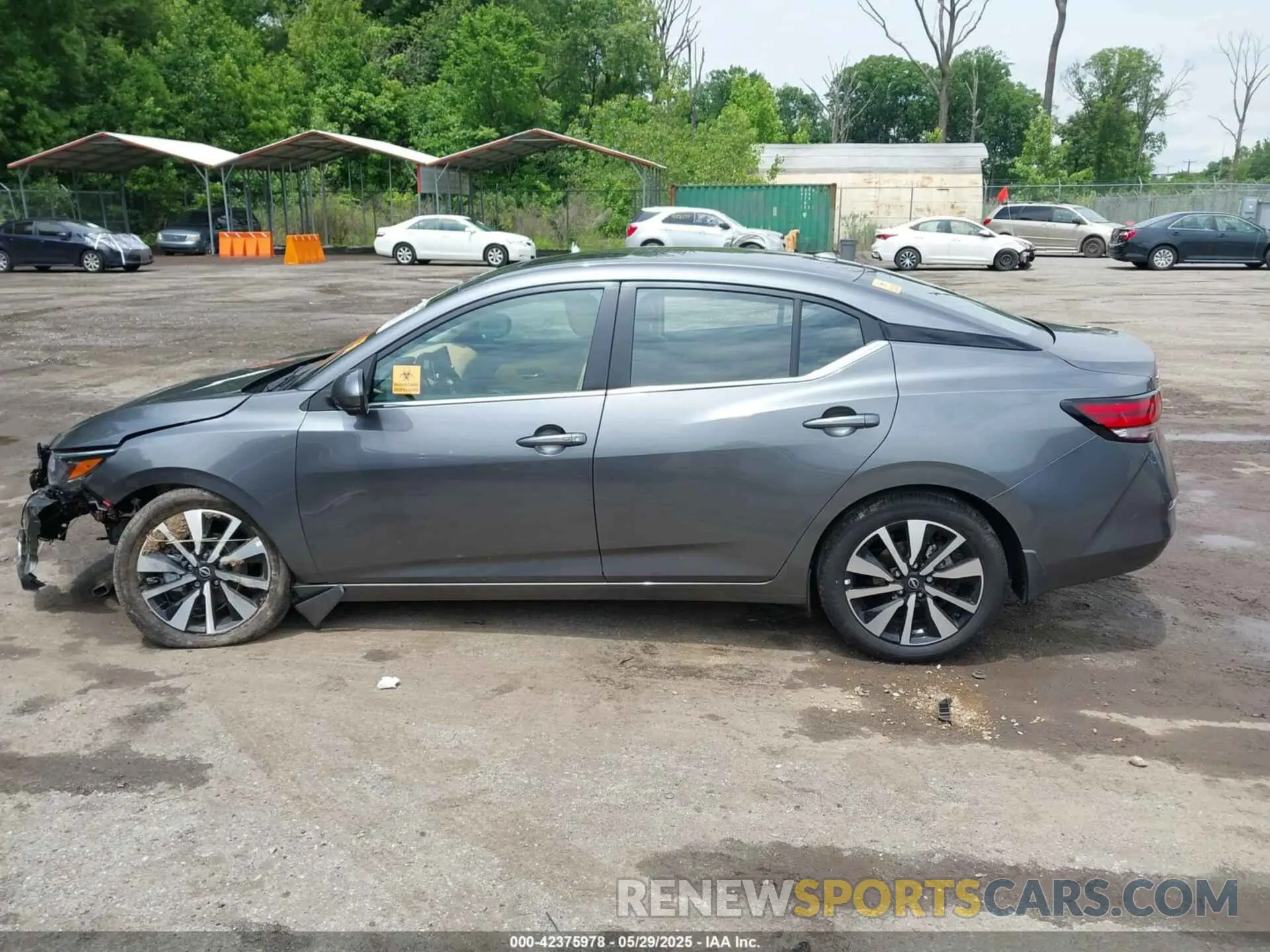 14 Photograph of a damaged car 3N1AB8CV7SY239383 NISSAN SENTRA 2025