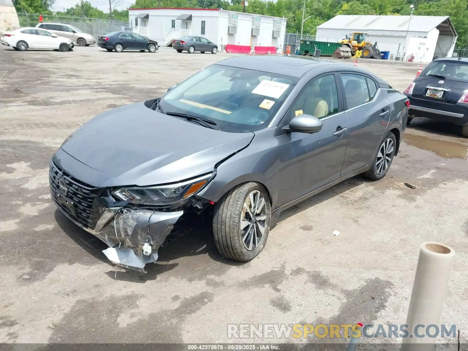 2 Photograph of a damaged car 3N1AB8CV7SY239383 NISSAN SENTRA 2025