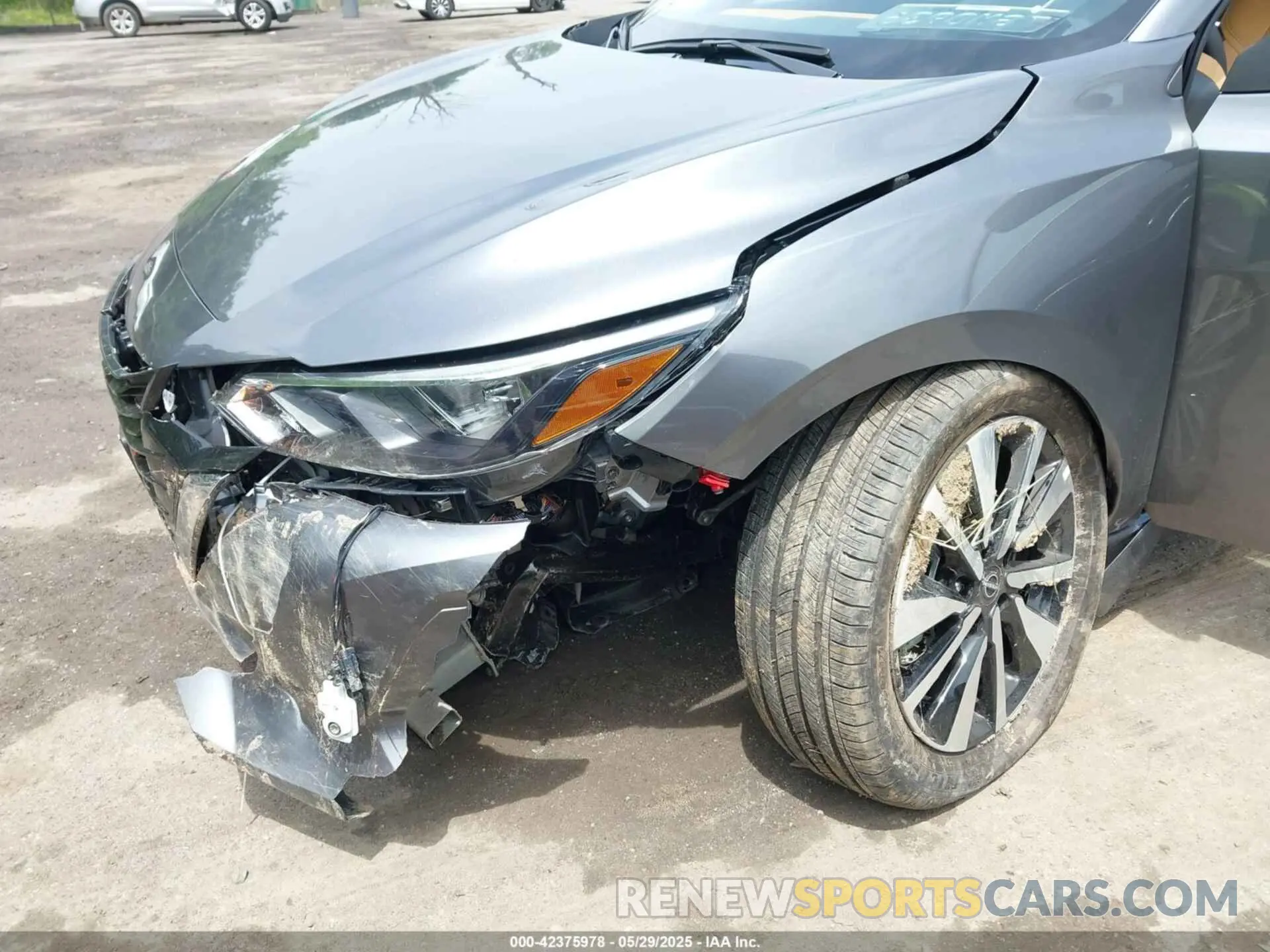 6 Photograph of a damaged car 3N1AB8CV7SY239383 NISSAN SENTRA 2025