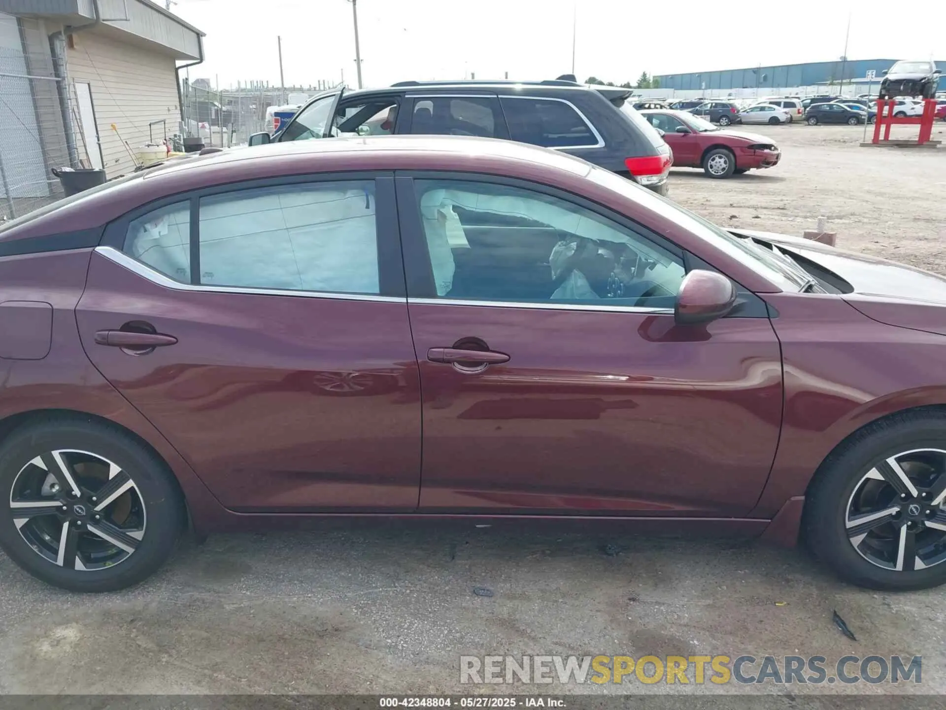 14 Photograph of a damaged car 3N1AB8CV7SY242722 NISSAN SENTRA 2025
