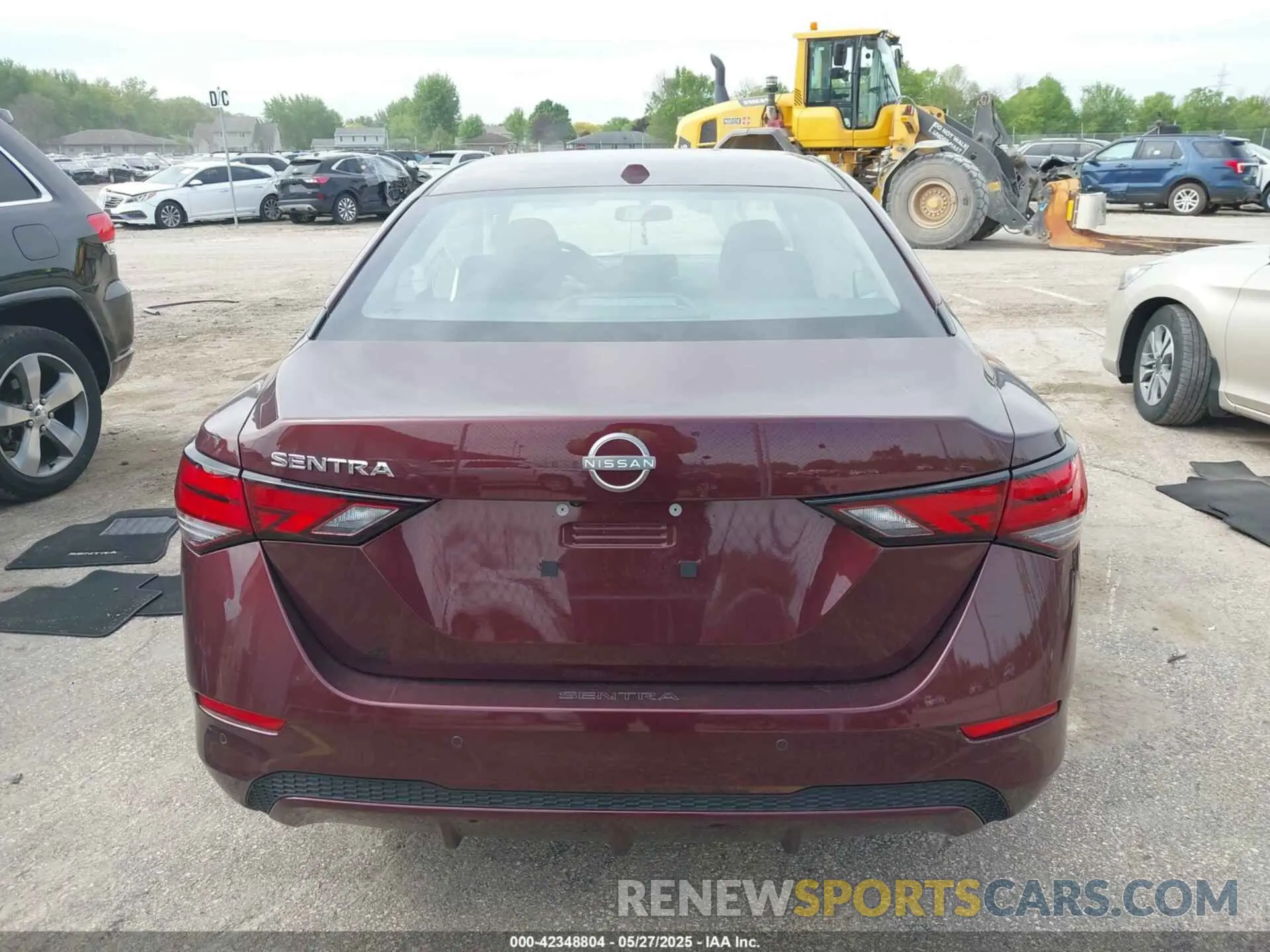 17 Photograph of a damaged car 3N1AB8CV7SY242722 NISSAN SENTRA 2025