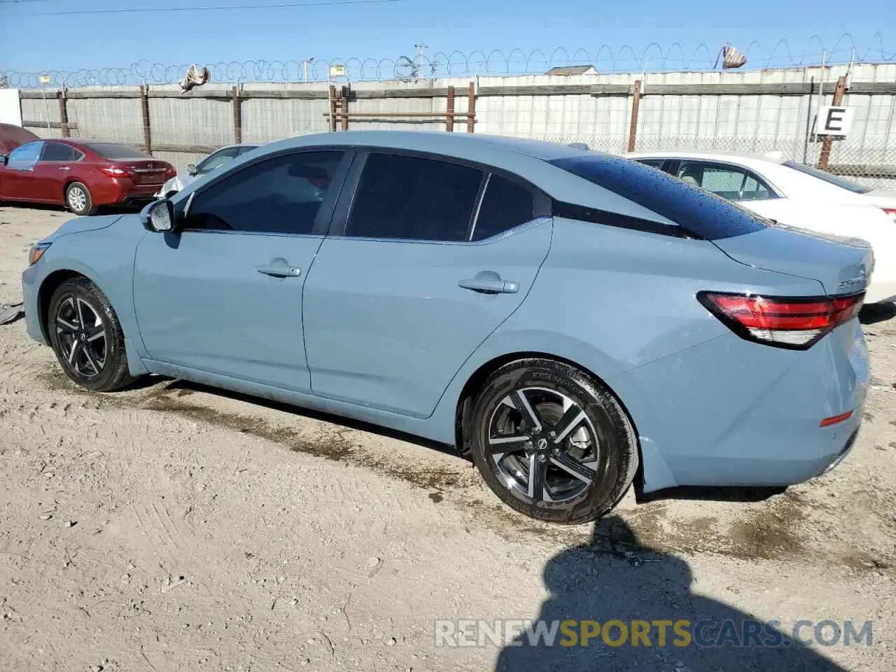 2 Photograph of a damaged car 3N1AB8CV7SY258516 NISSAN SENTRA 2025