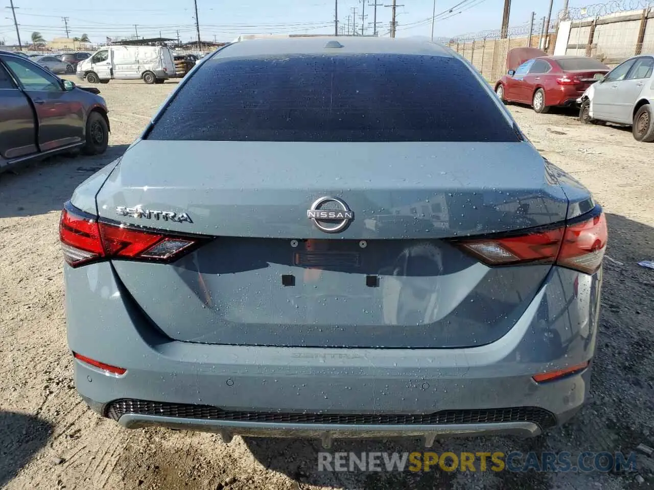 6 Photograph of a damaged car 3N1AB8CV7SY258516 NISSAN SENTRA 2025