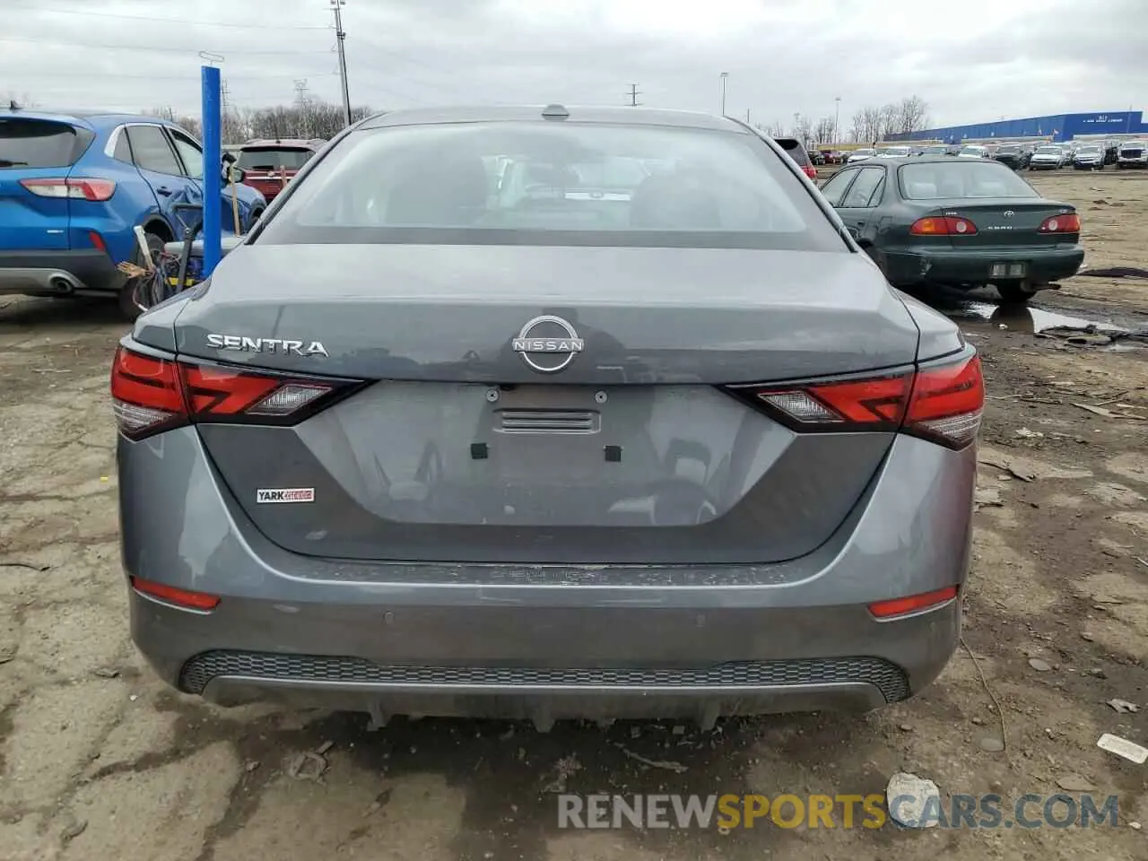 6 Photograph of a damaged car 3N1AB8CV7SY264705 NISSAN SENTRA 2025