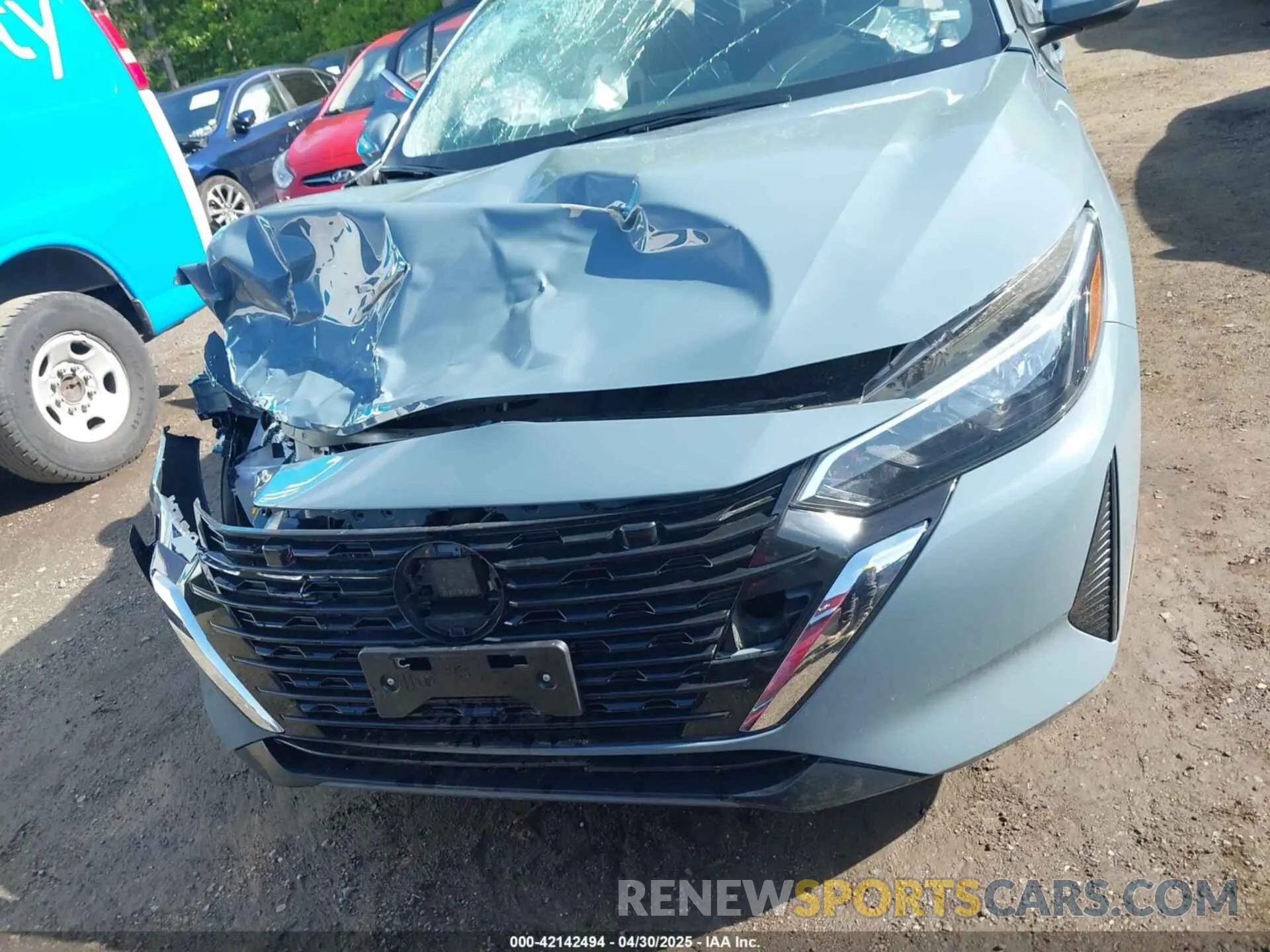 12 Photograph of a damaged car 3N1AB8CV7SY267667 NISSAN SENTRA 2025