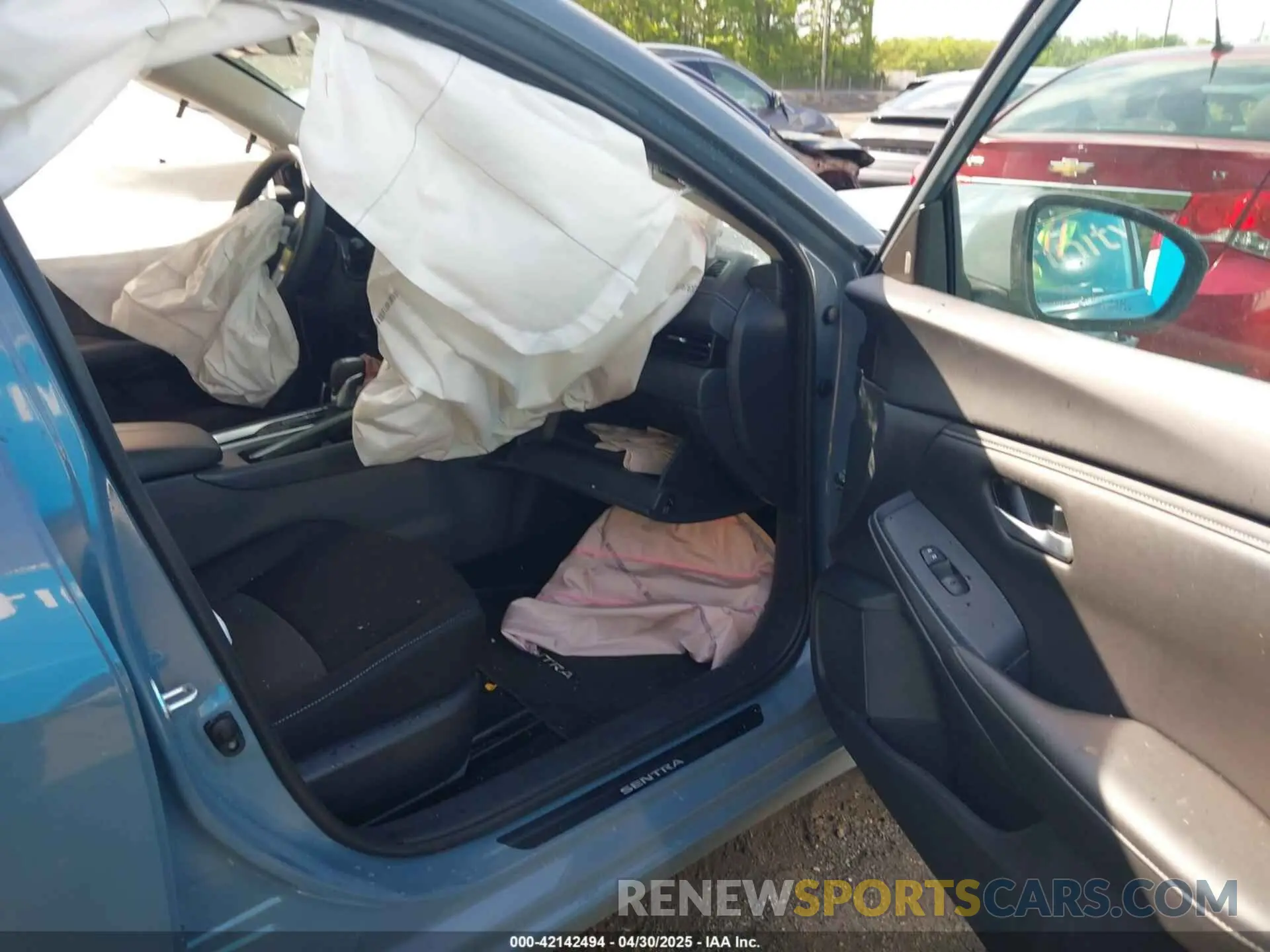 5 Photograph of a damaged car 3N1AB8CV7SY267667 NISSAN SENTRA 2025