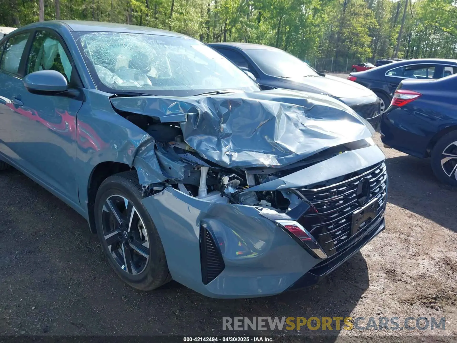 6 Photograph of a damaged car 3N1AB8CV7SY267667 NISSAN SENTRA 2025