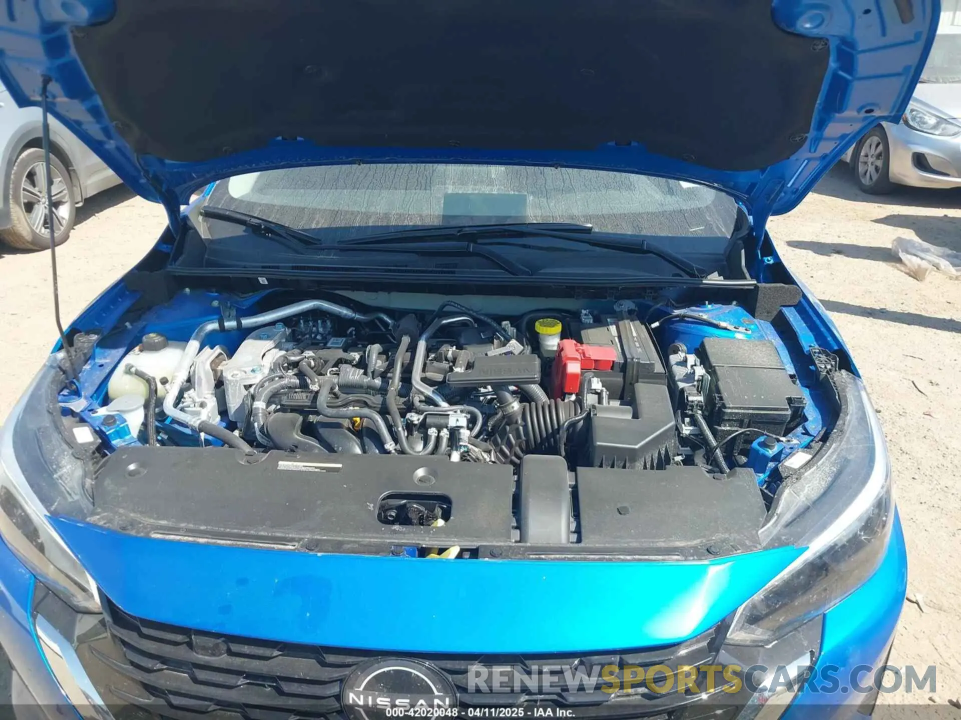 10 Photograph of a damaged car 3N1AB8CV7SY276515 NISSAN SENTRA 2025