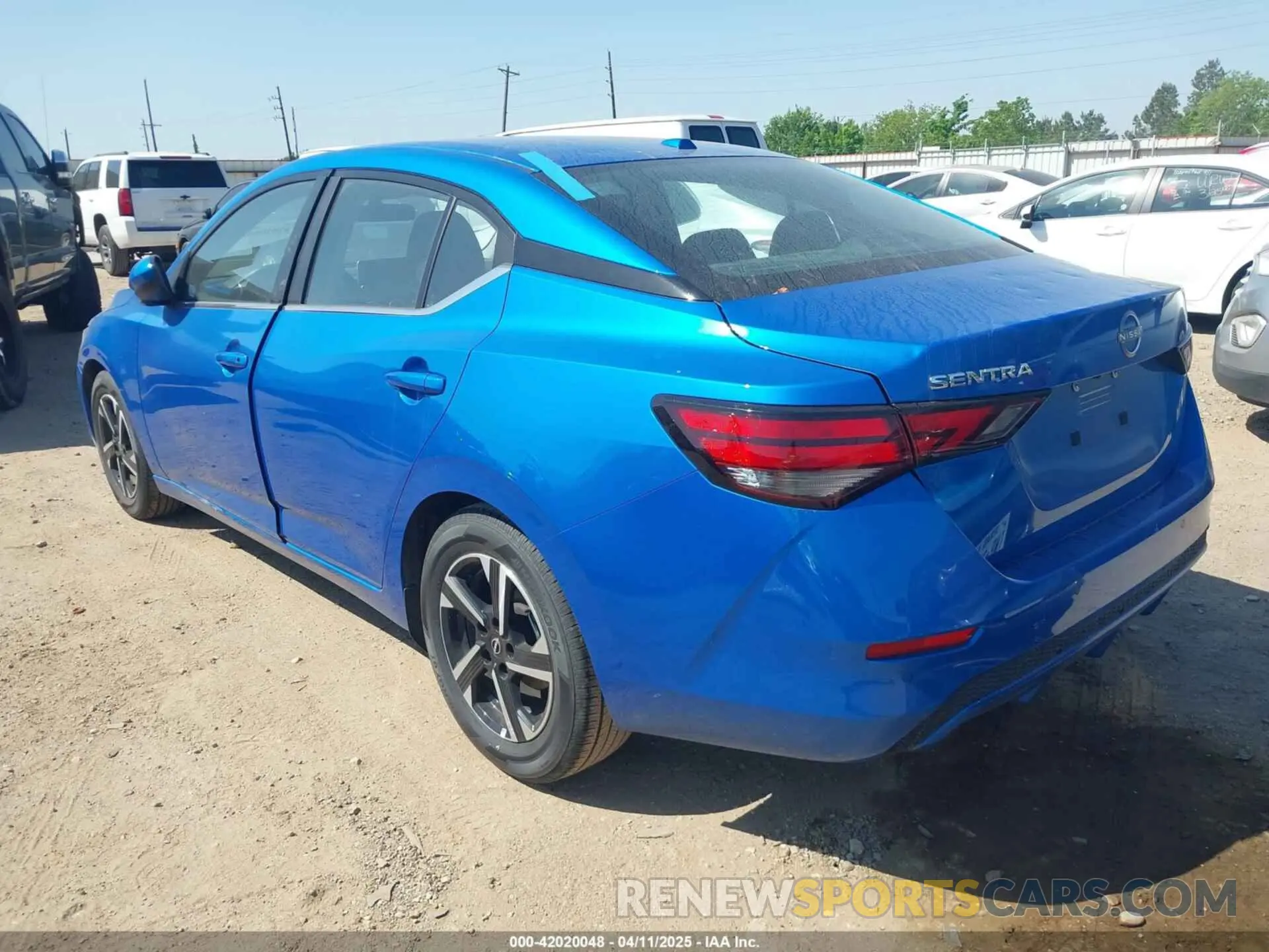 3 Photograph of a damaged car 3N1AB8CV7SY276515 NISSAN SENTRA 2025