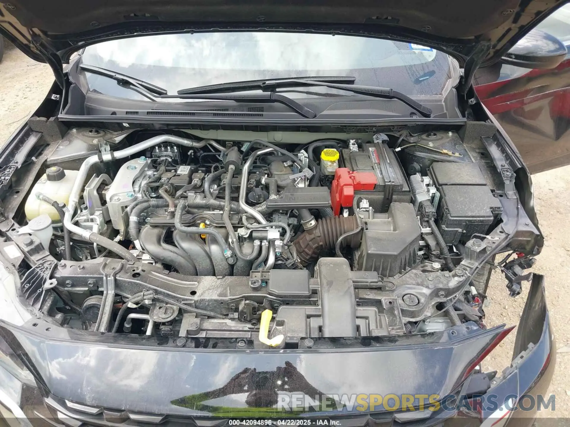 10 Photograph of a damaged car 3N1AB8CV7SY277261 NISSAN SENTRA 2025
