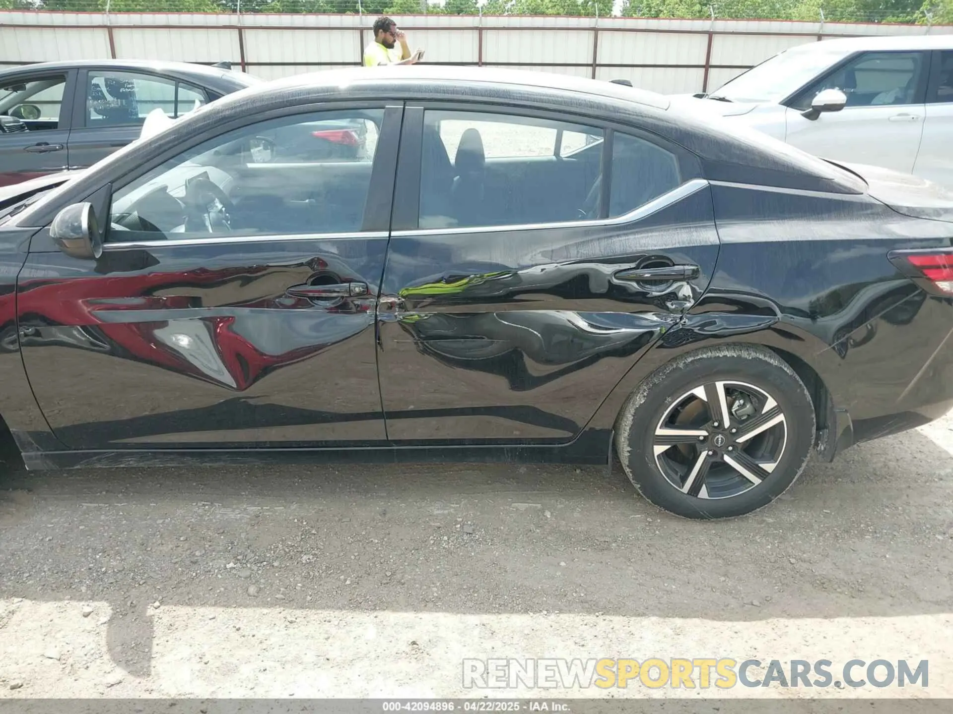18 Photograph of a damaged car 3N1AB8CV7SY277261 NISSAN SENTRA 2025