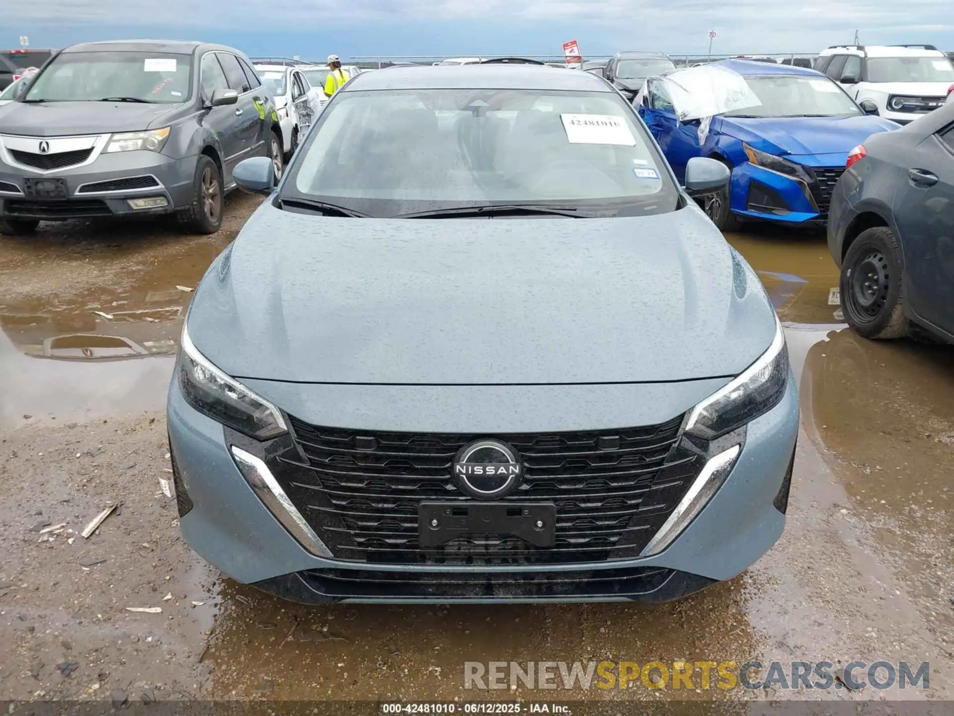 12 Photograph of a damaged car 3N1AB8CV7SY283397 NISSAN SENTRA 2025