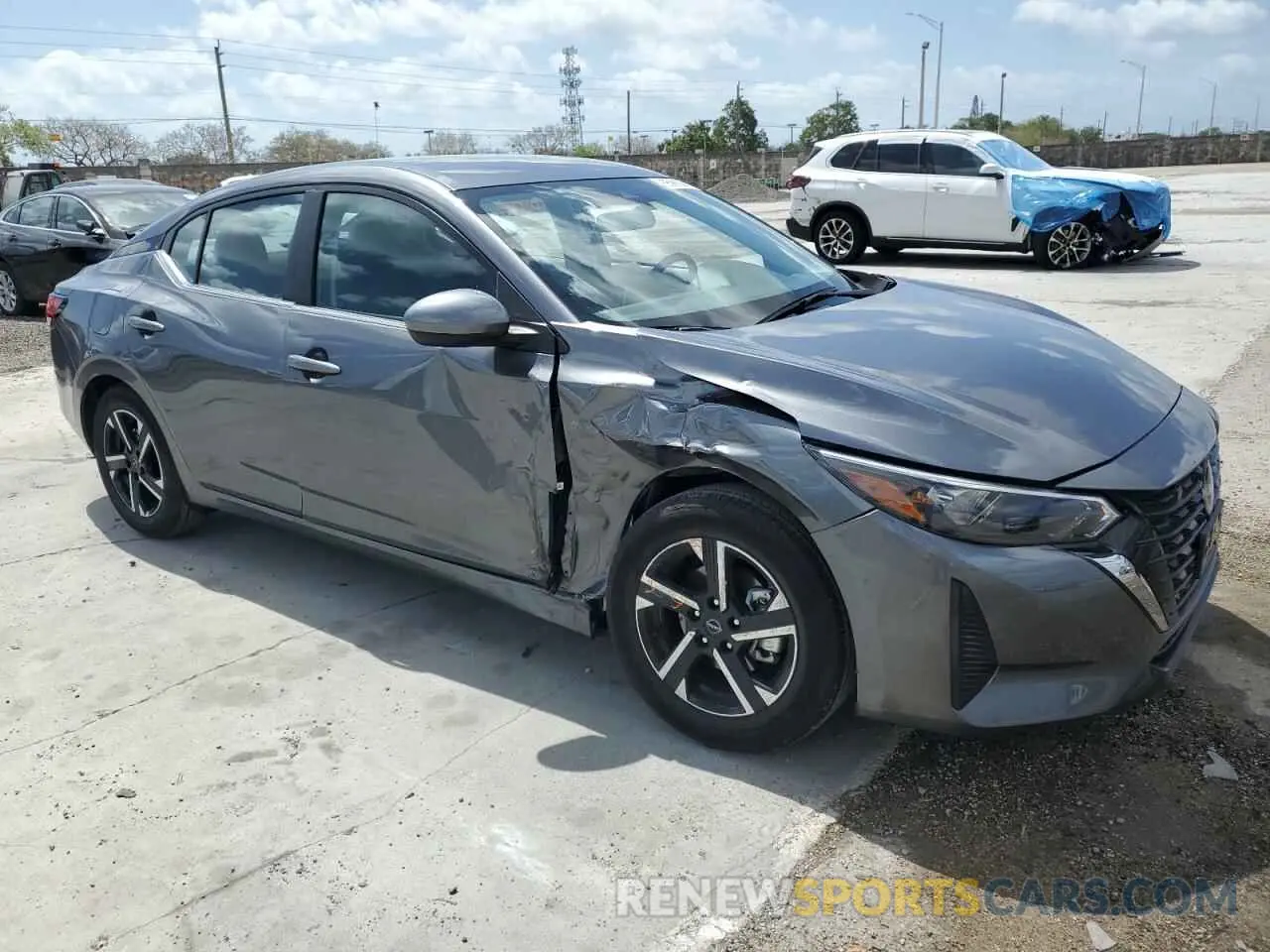 4 Photograph of a damaged car 3N1AB8CV7SY286722 NISSAN SENTRA 2025