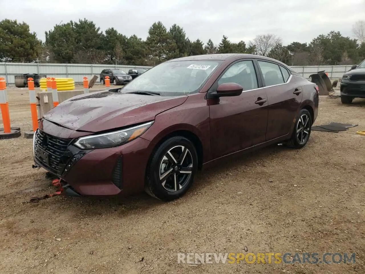 1 Photograph of a damaged car 3N1AB8CV7SY290169 NISSAN SENTRA 2025