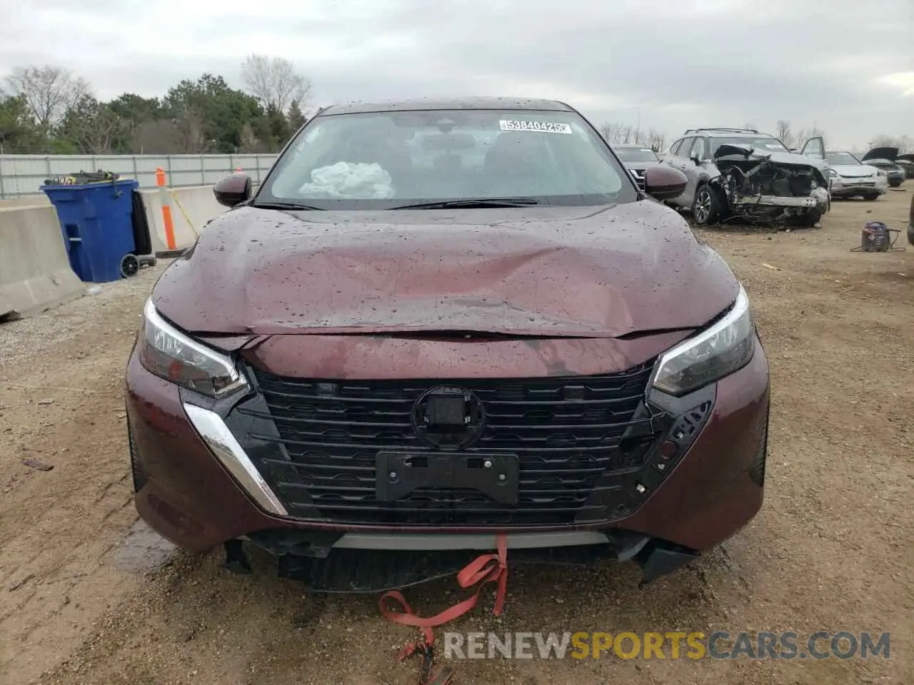 5 Photograph of a damaged car 3N1AB8CV7SY290169 NISSAN SENTRA 2025