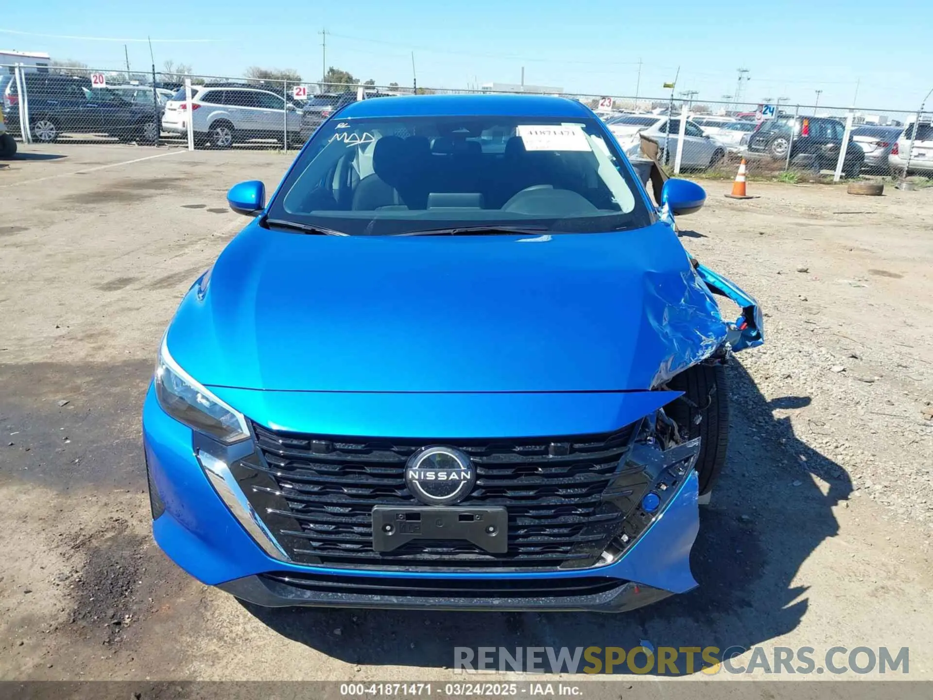 13 Photograph of a damaged car 3N1AB8CV8SY209440 NISSAN SENTRA 2025