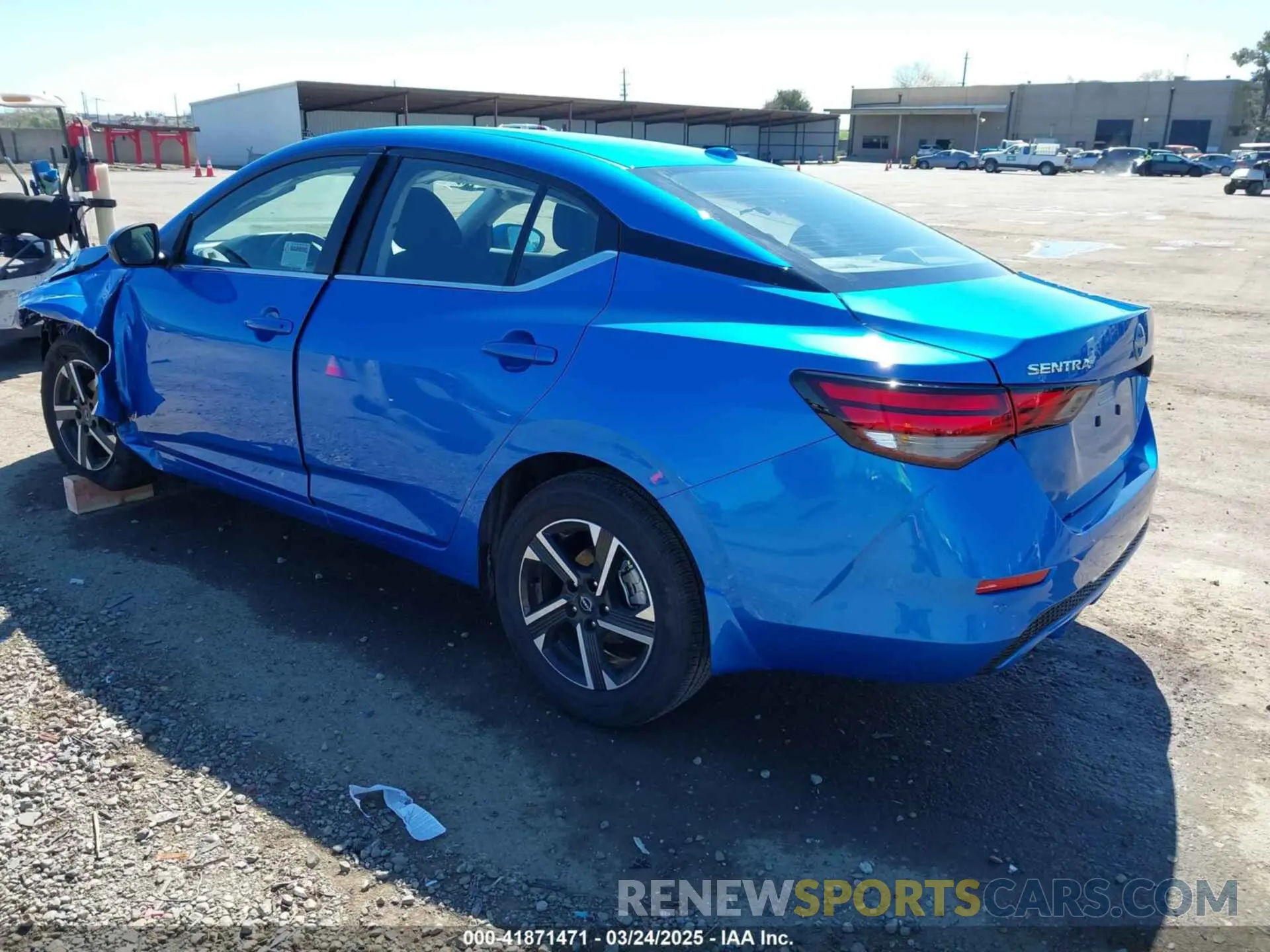 3 Photograph of a damaged car 3N1AB8CV8SY209440 NISSAN SENTRA 2025