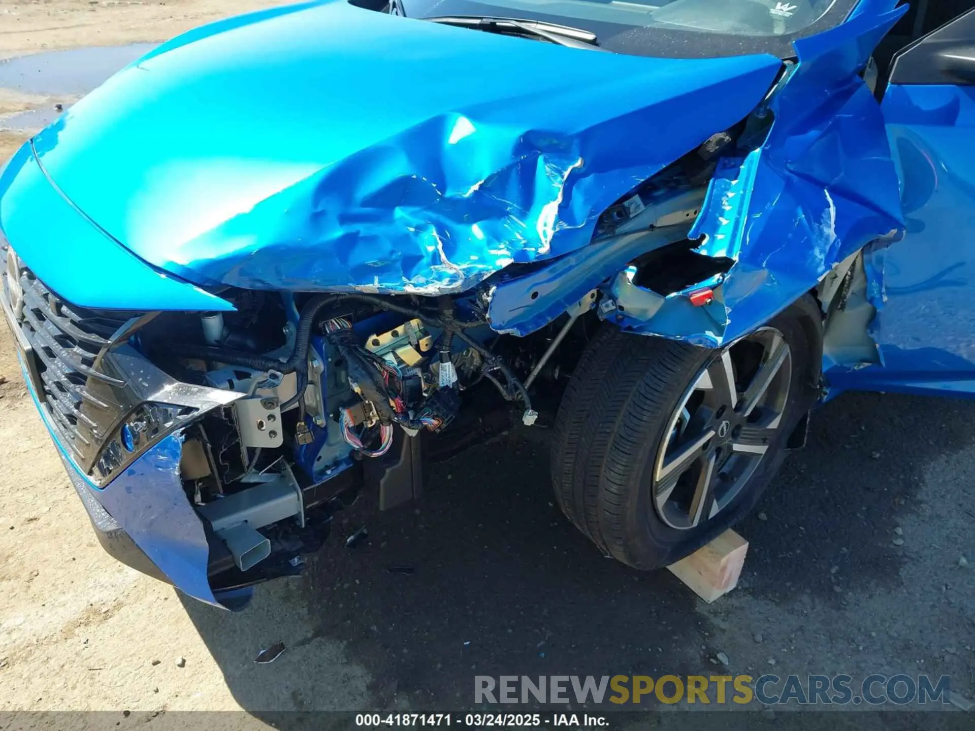 6 Photograph of a damaged car 3N1AB8CV8SY209440 NISSAN SENTRA 2025