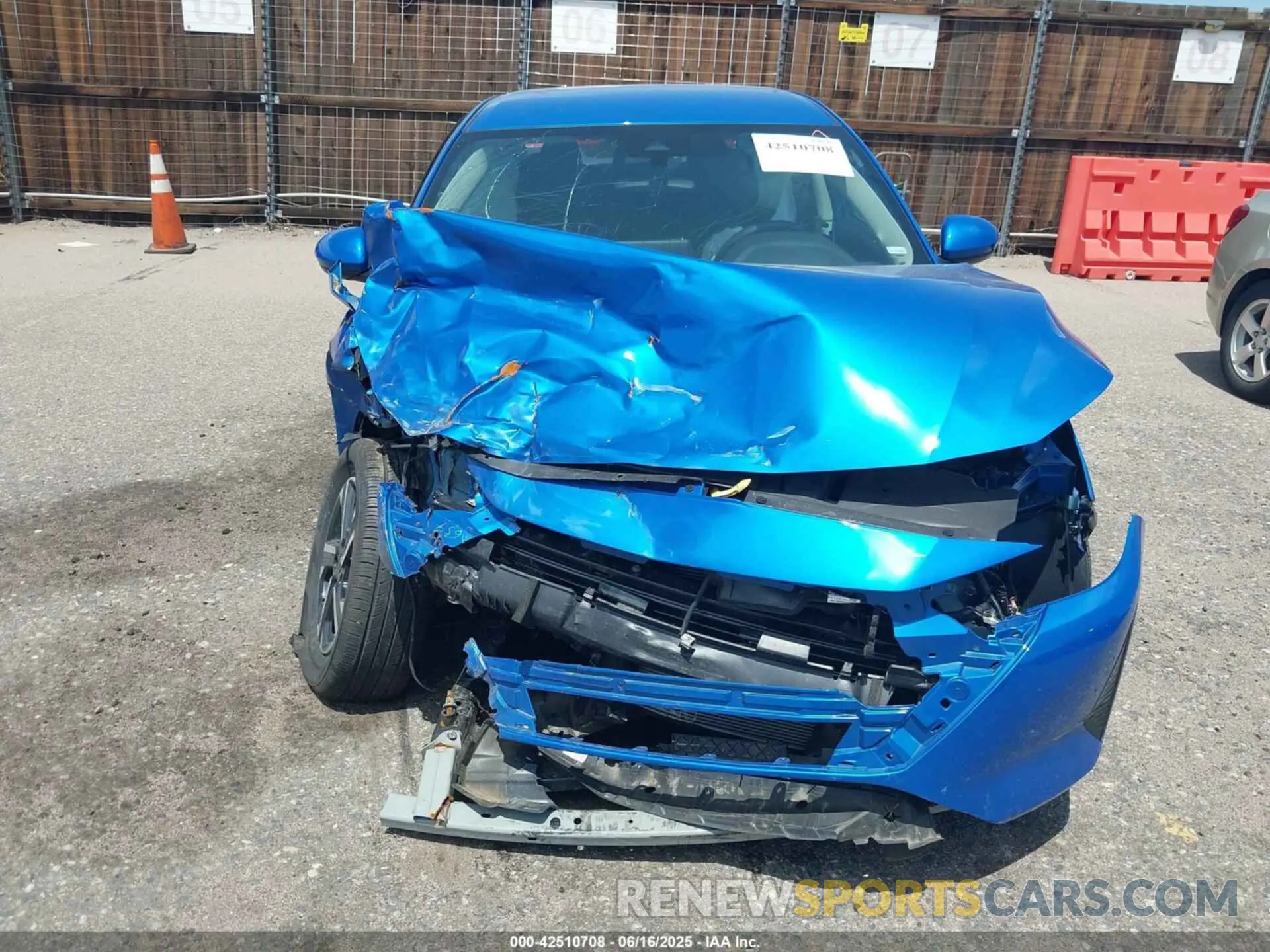 13 Photograph of a damaged car 3N1AB8CV8SY240168 NISSAN SENTRA 2025