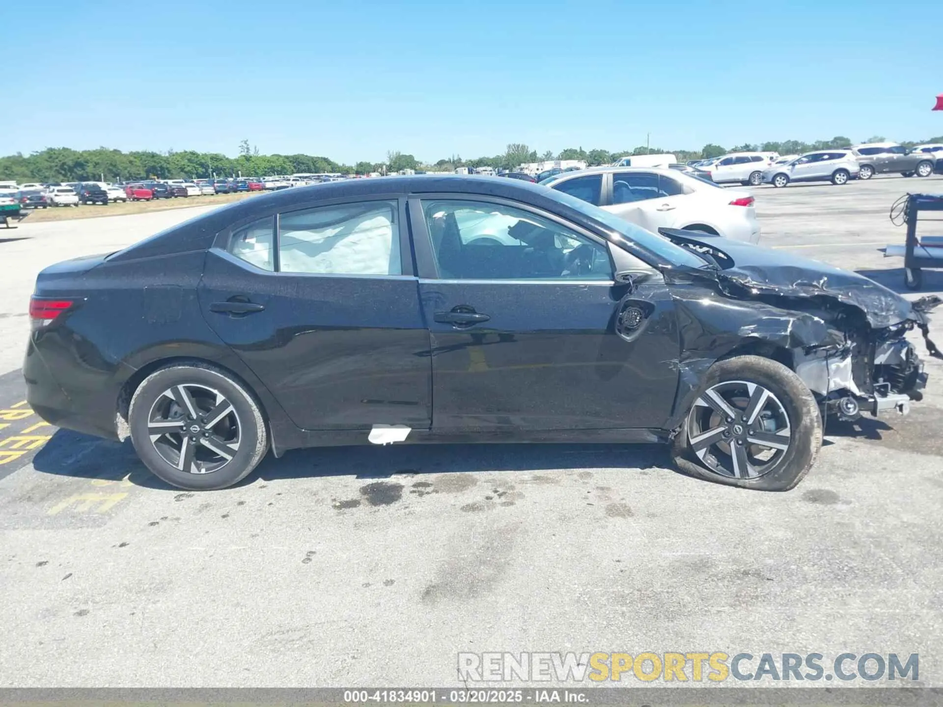 14 Photograph of a damaged car 3N1AB8CV8SY257696 NISSAN SENTRA 2025