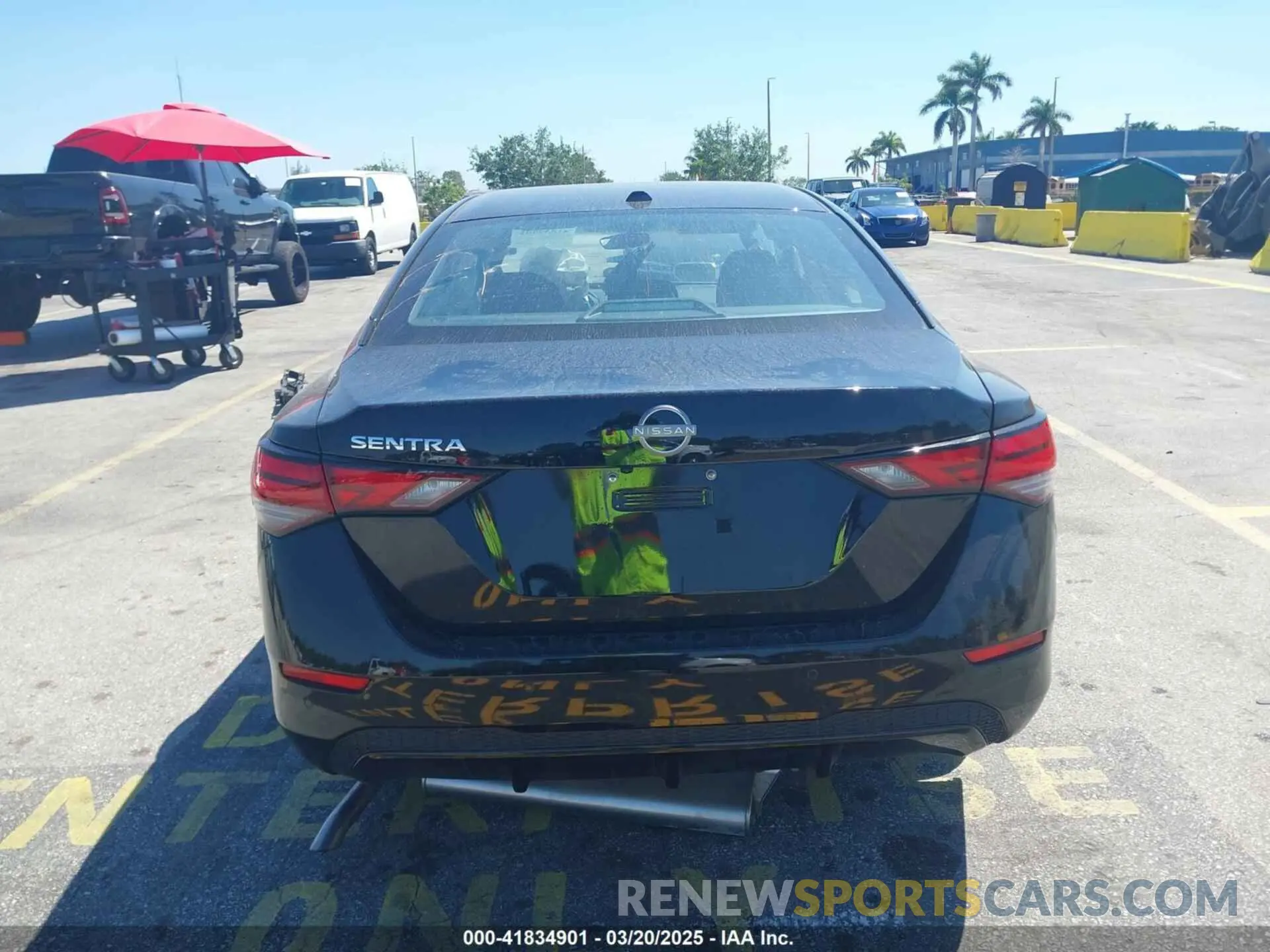 17 Photograph of a damaged car 3N1AB8CV8SY257696 NISSAN SENTRA 2025