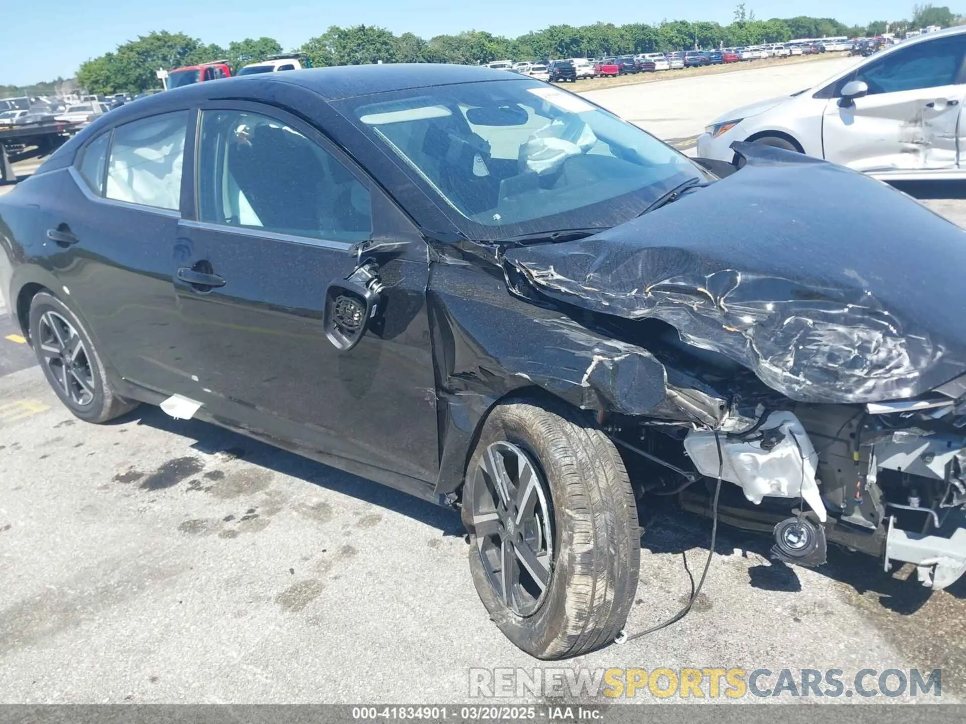 6 Photograph of a damaged car 3N1AB8CV8SY257696 NISSAN SENTRA 2025