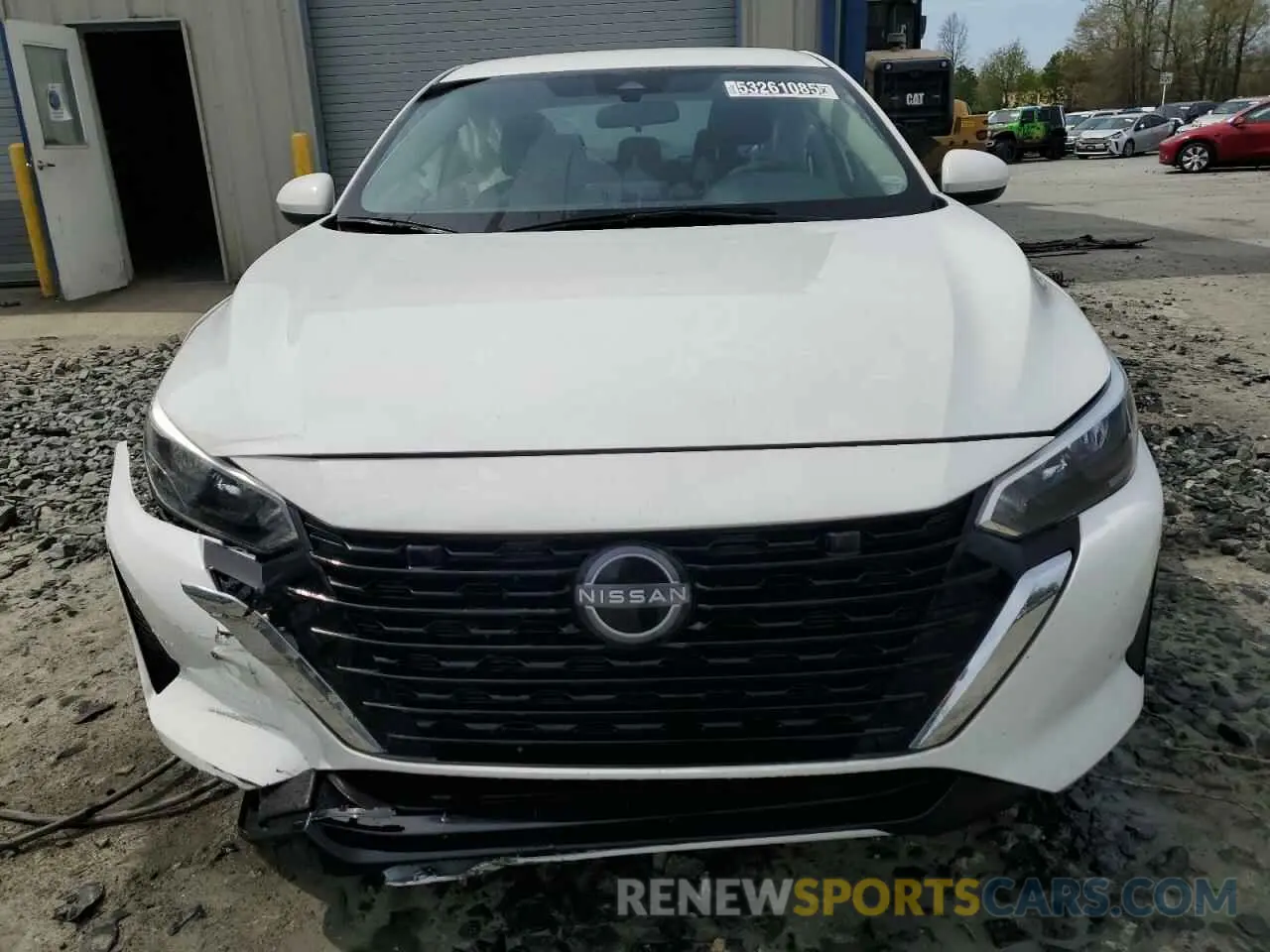 5 Photograph of a damaged car 3N1AB8CV8SY270349 NISSAN SENTRA 2025