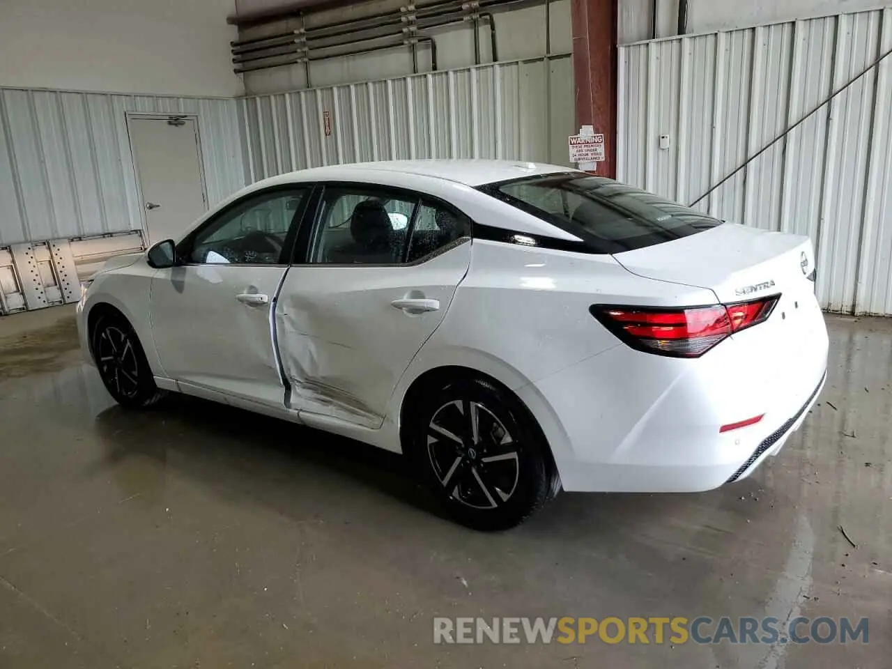 2 Photograph of a damaged car 3N1AB8CV8SY280864 NISSAN SENTRA 2025
