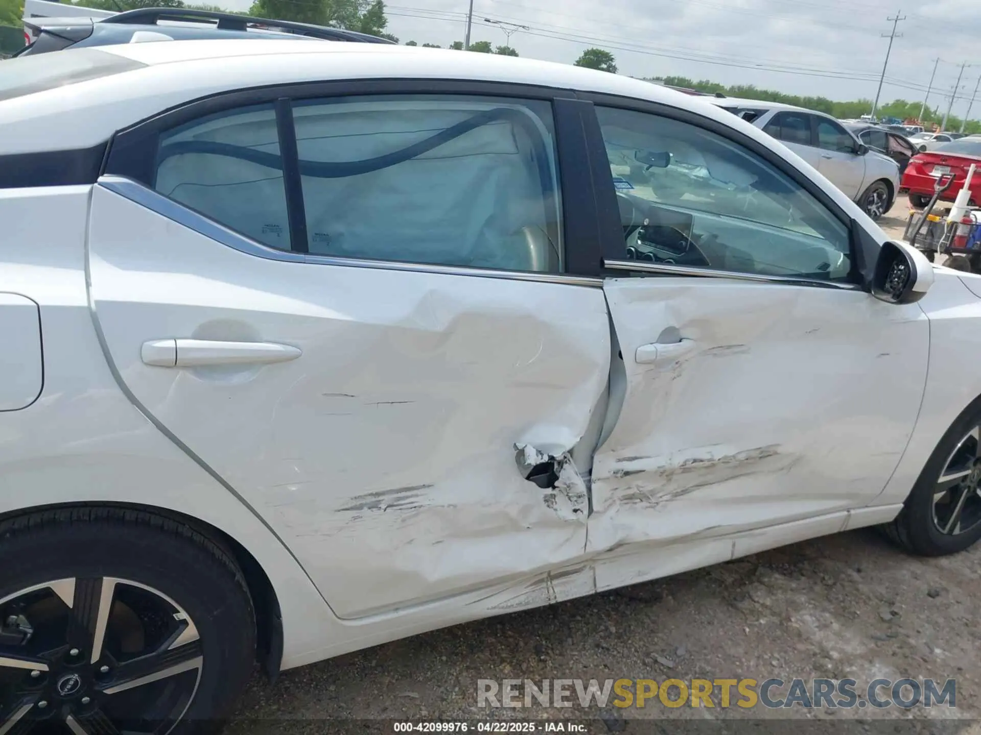 13 Photograph of a damaged car 3N1AB8CV8SY281898 NISSAN SENTRA 2025