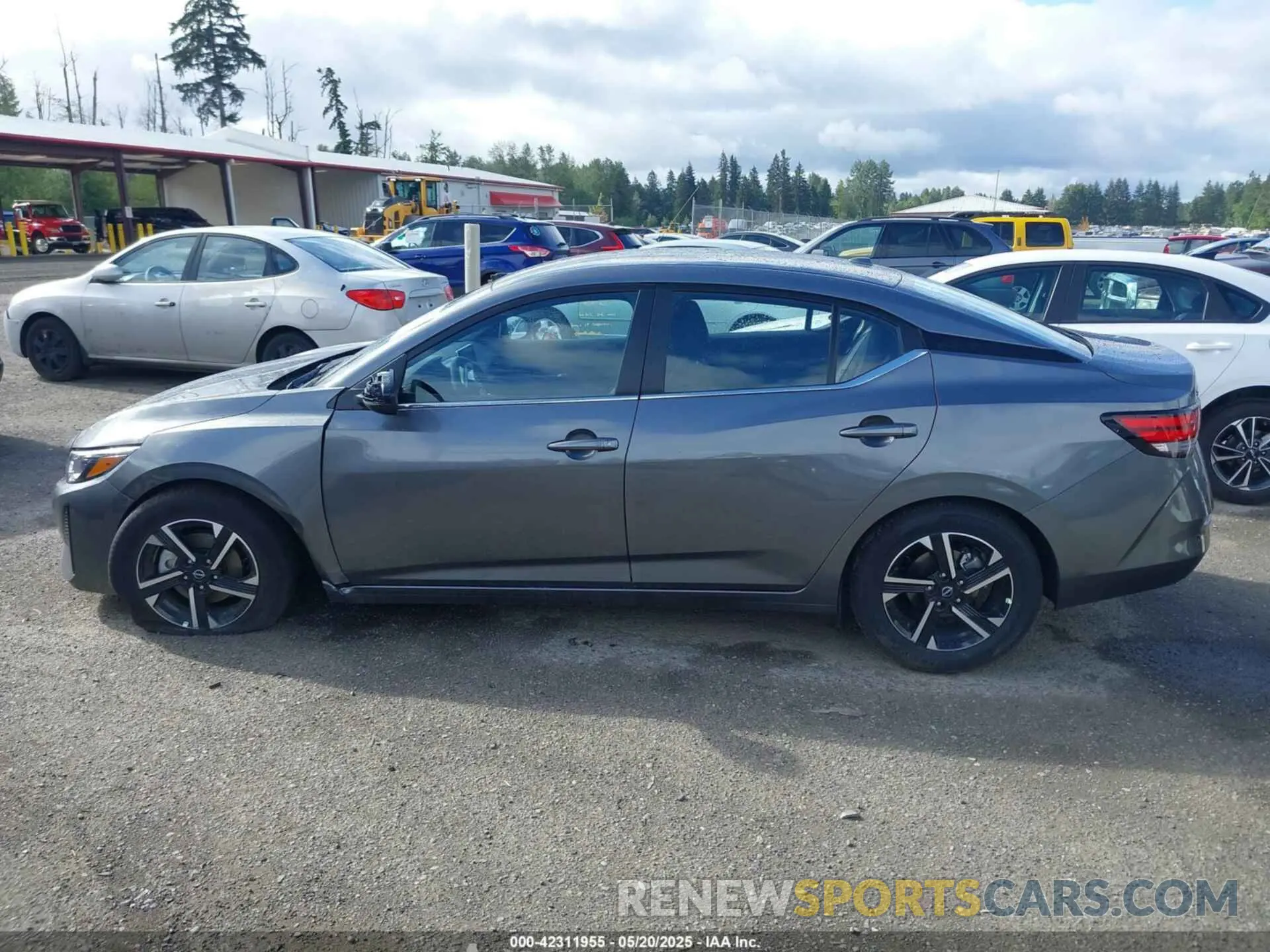 14 Photograph of a damaged car 3N1AB8CV8SY296949 NISSAN SENTRA 2025